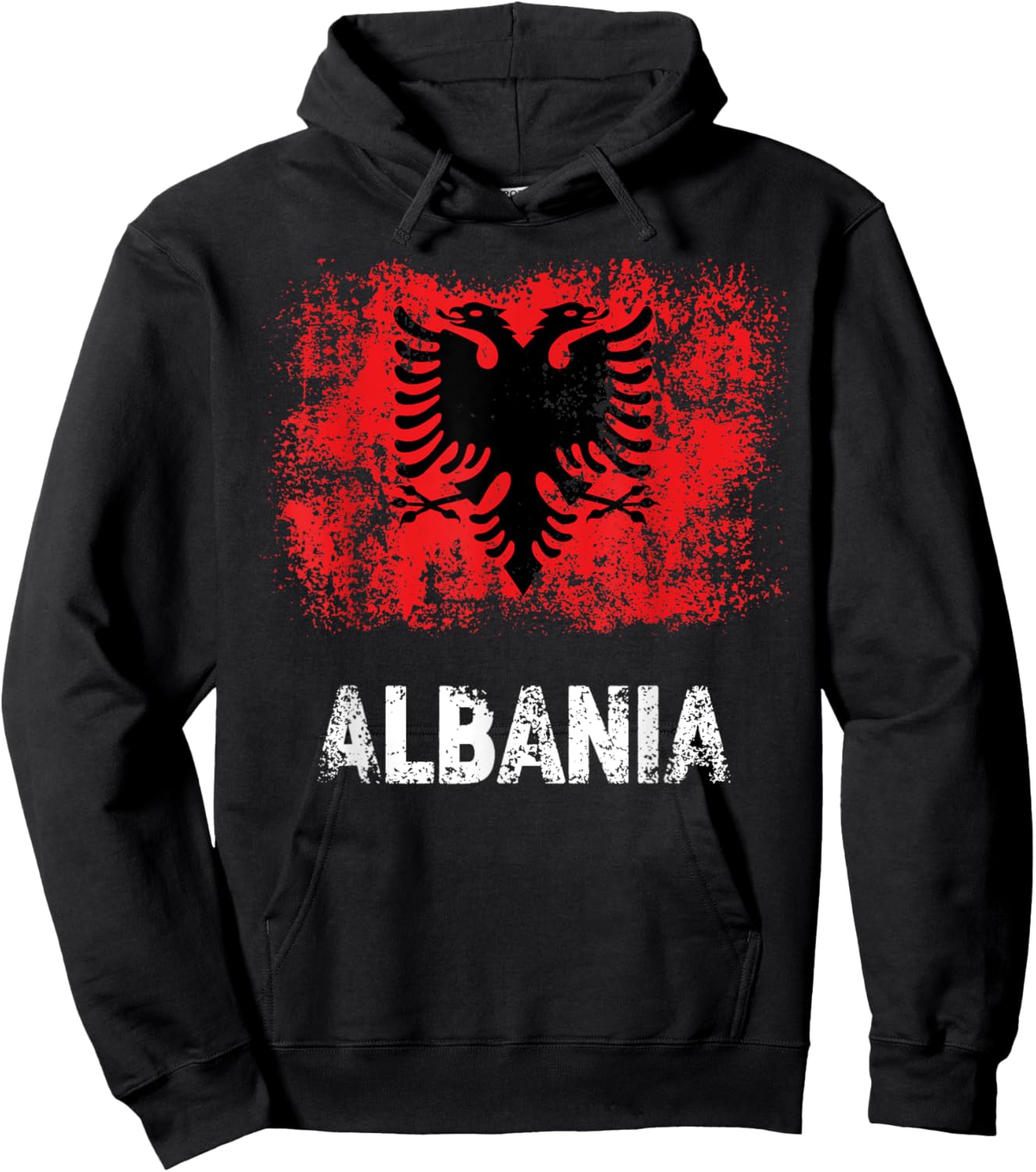 Albanian Patriot Albania Independence Day Albanian Flag Kids Men Hoodie - Hoodie | Black