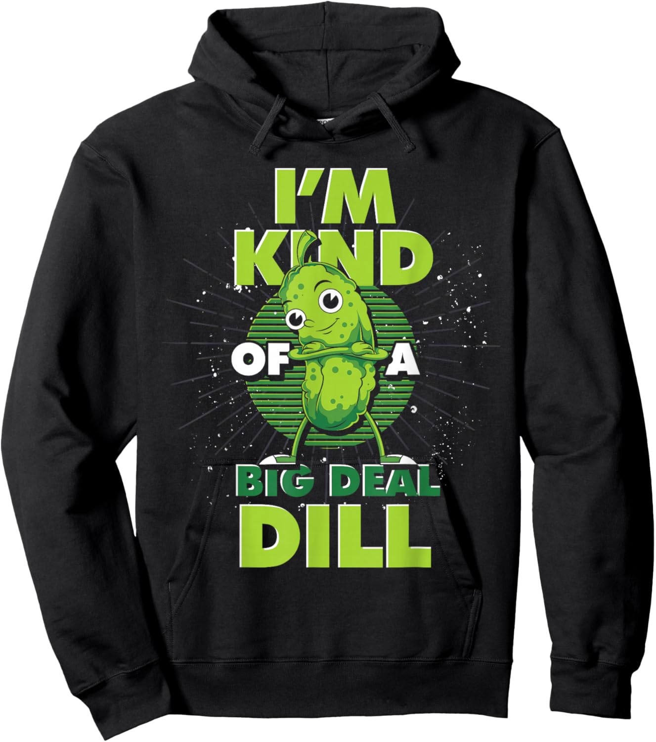 Cucumber Lovers Dill Cucumber Vegetables Pickle Funny Cucumber Hoodie - Hoodie | Black