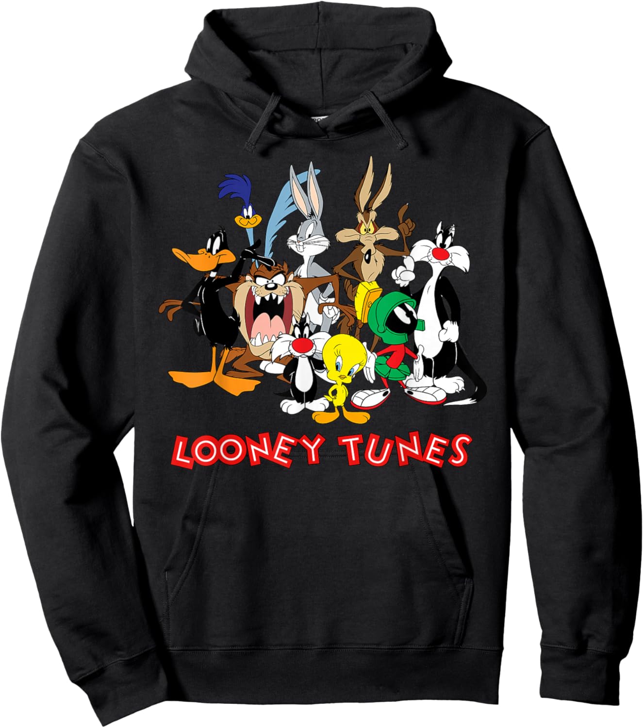 Looney Tunes All Characters Hoodie - Hoodie | Black