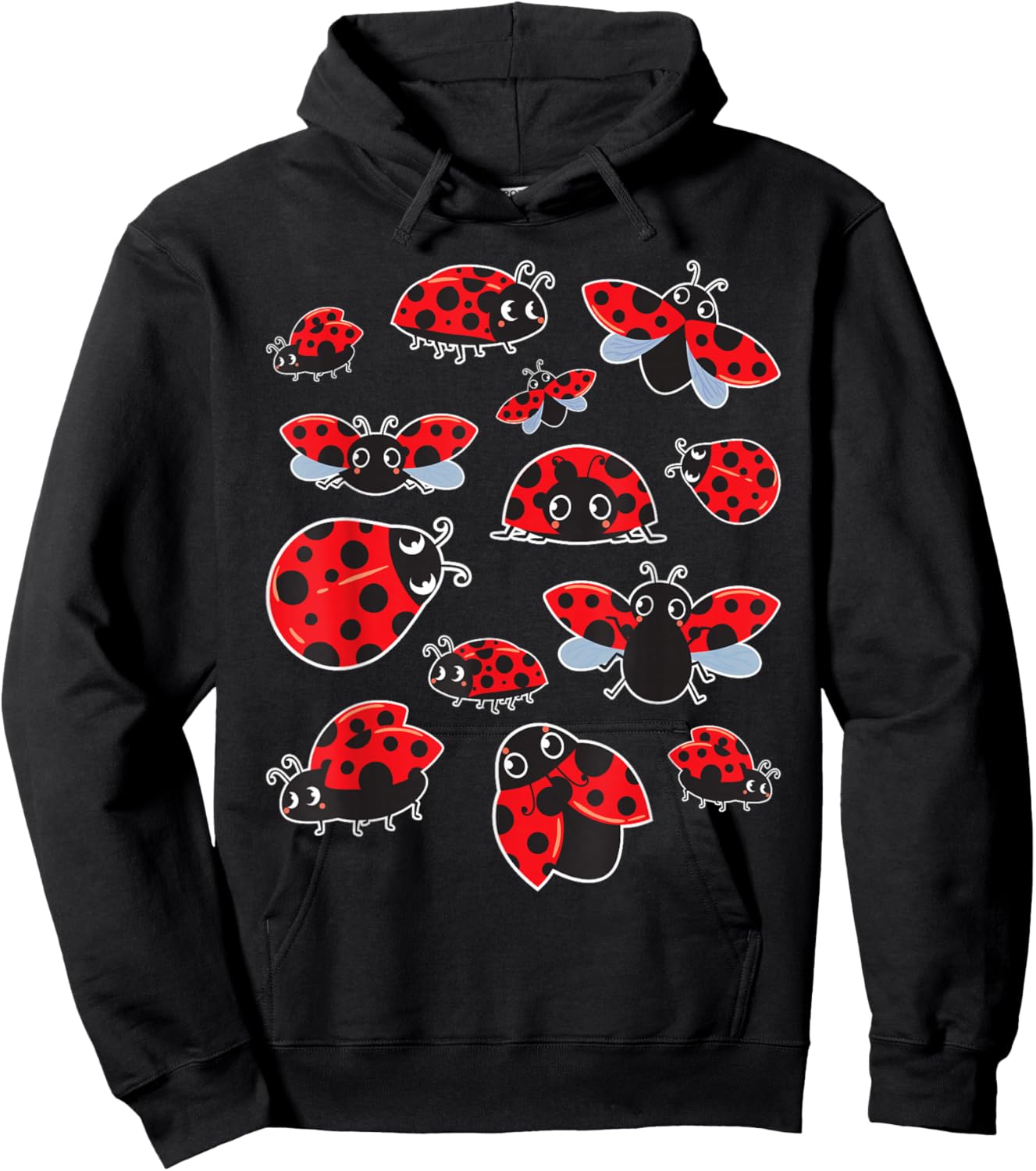 Adorable Ladybugs - Insectology Entomophile Beetle Collector Hoodie - Hoodie | Black