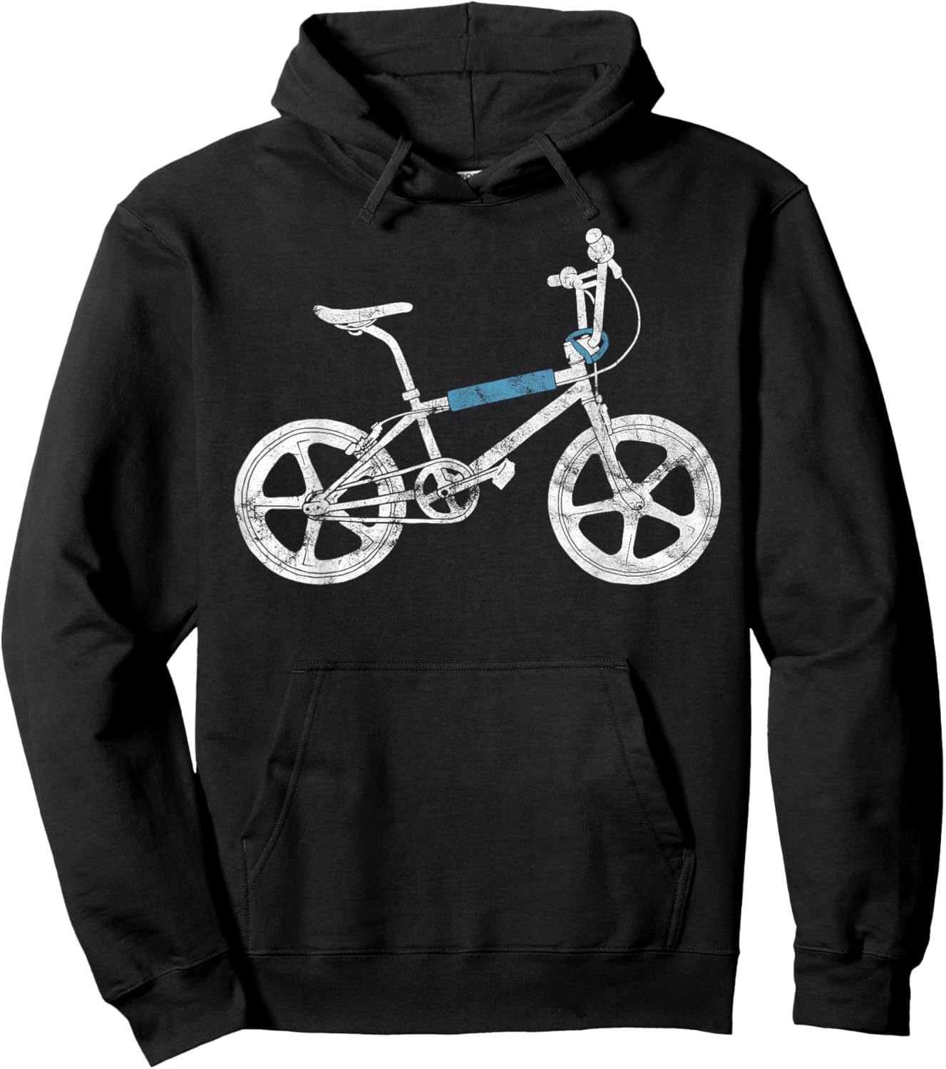 Old School Vintage 80's 90's BMX for Retro Bike Riders Hoodie - Hoodie | Black