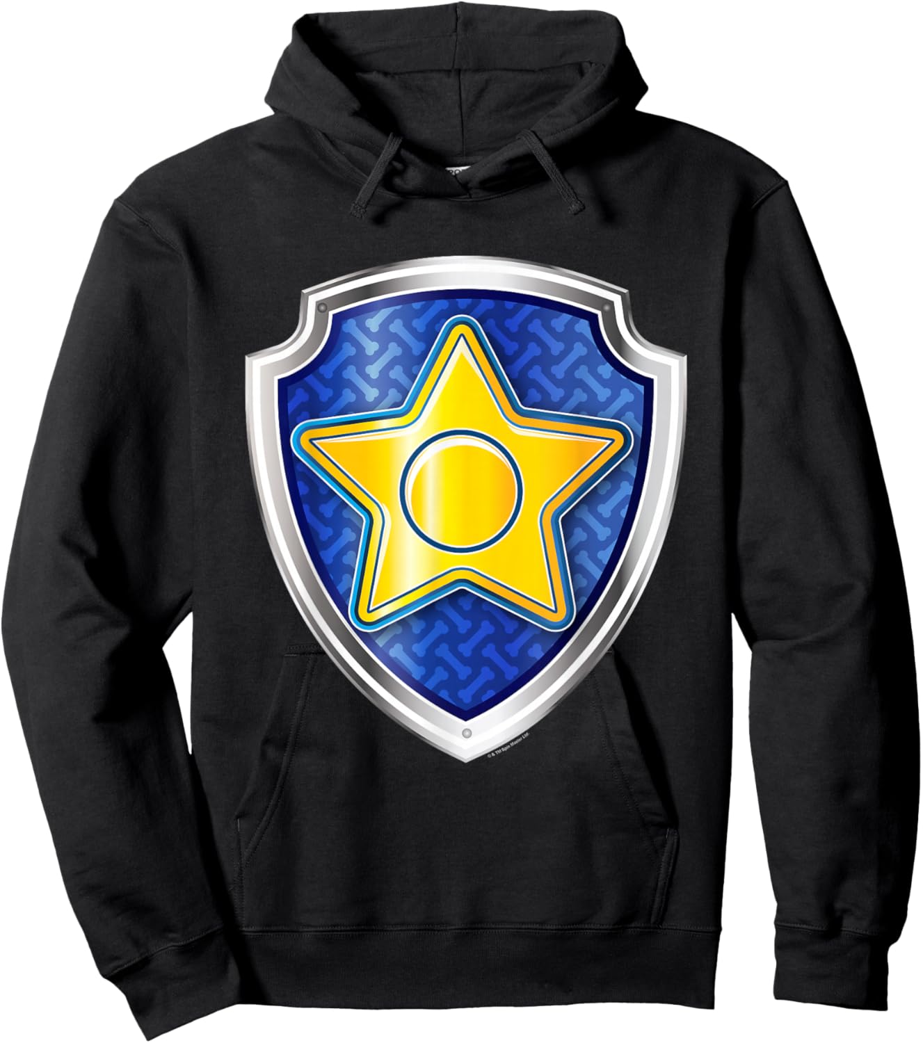 PAW Patrol Chase Badge Hoodie - Hoodie | Black