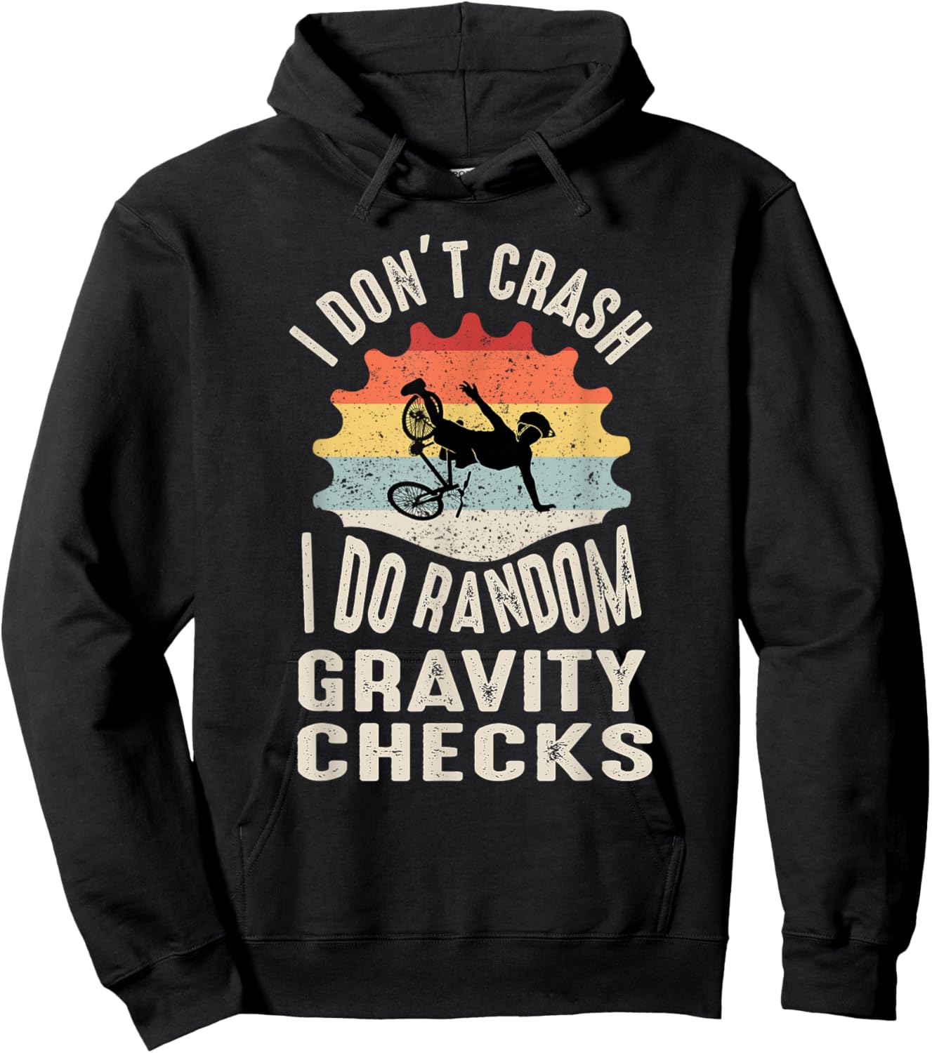 Bicycle Saying for Cyclists MTB BMX Hoodie - Hoodie | Black