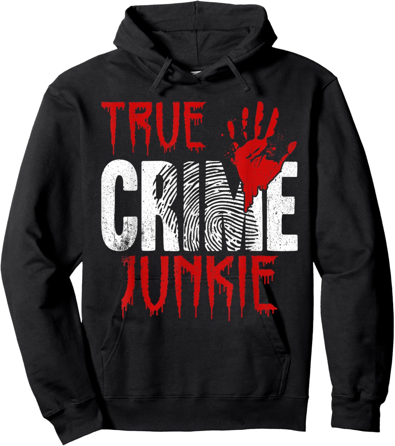 True Crime Junkie Hoodie - Hoodie | Black