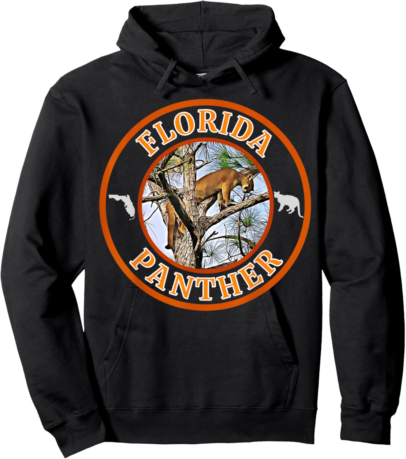 Florida Panther Hoodie - Hoodie | Black