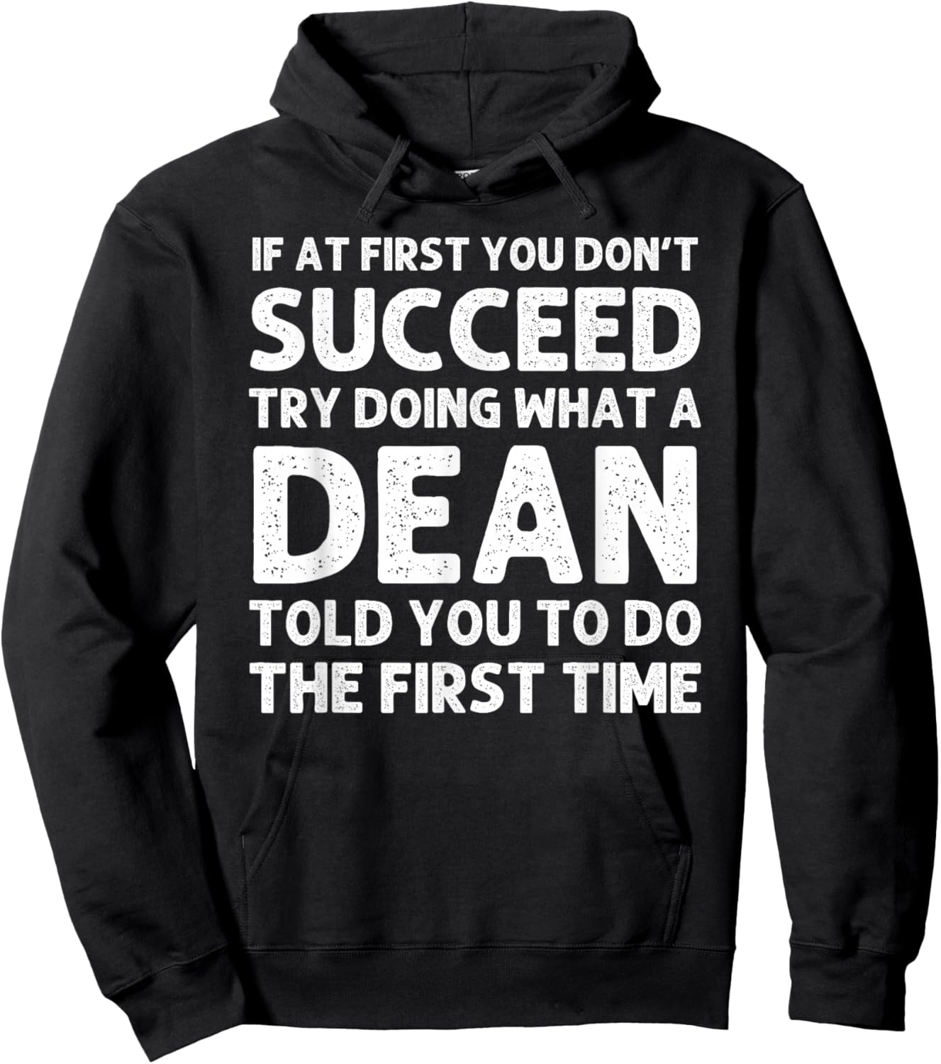 DEAN Funny Surname Family Tree Birthday Reunion Idea Hoodie - Hoodie | Black