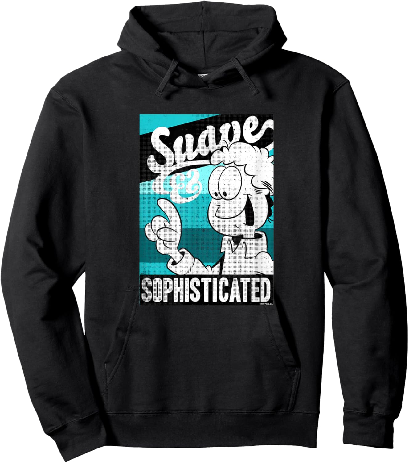 Garfield Jon Arbuckle Suave & Sophisticated Jon Hoodie - Hoodie | Black