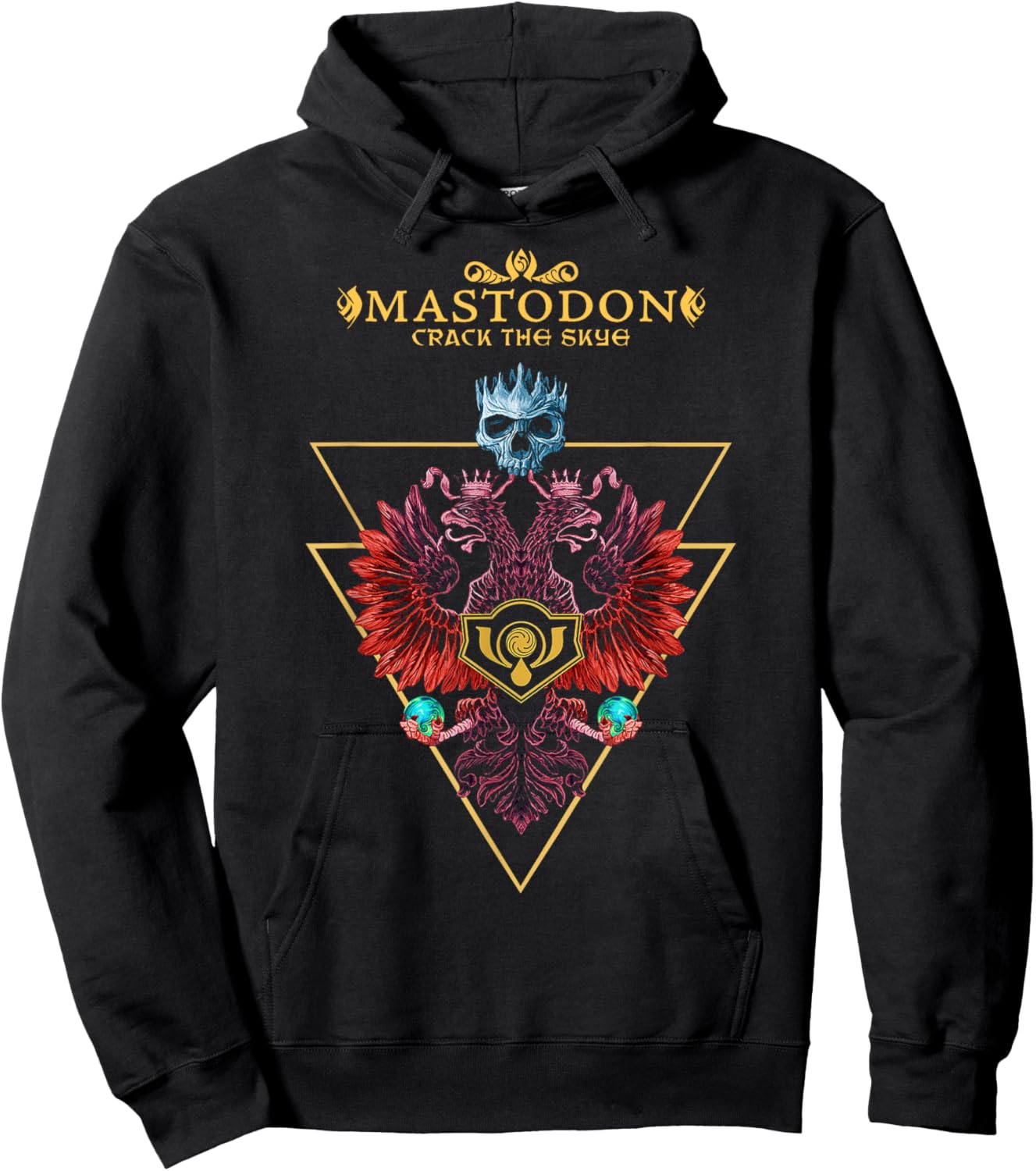 Mastodon - Vibrant Double Eagle Hoodie - Hoodie | Black