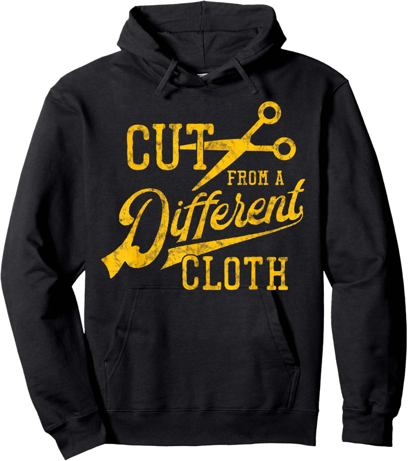 Cut From A Different Cloth Urban Hip Hop Hoodie - Hoodie | Black