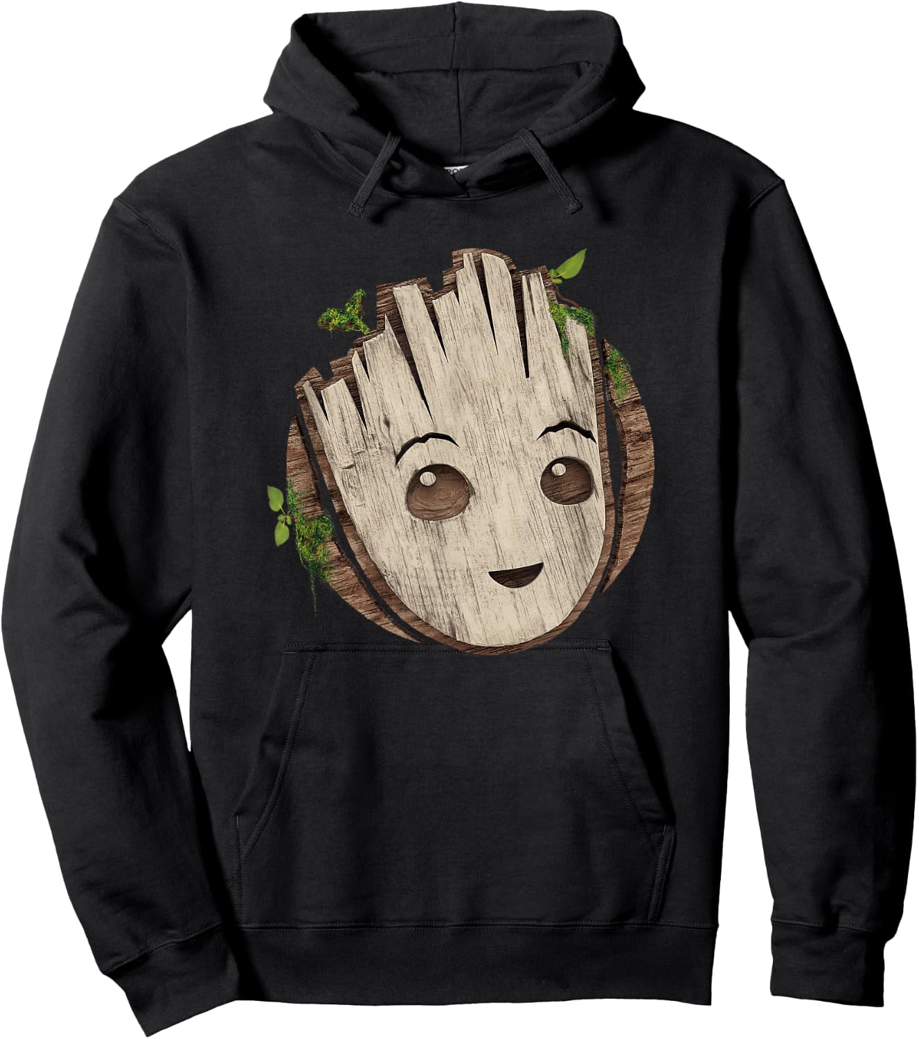 Marvel Studios I Am Groot Baby Face Hoodie - Hoodie | Black