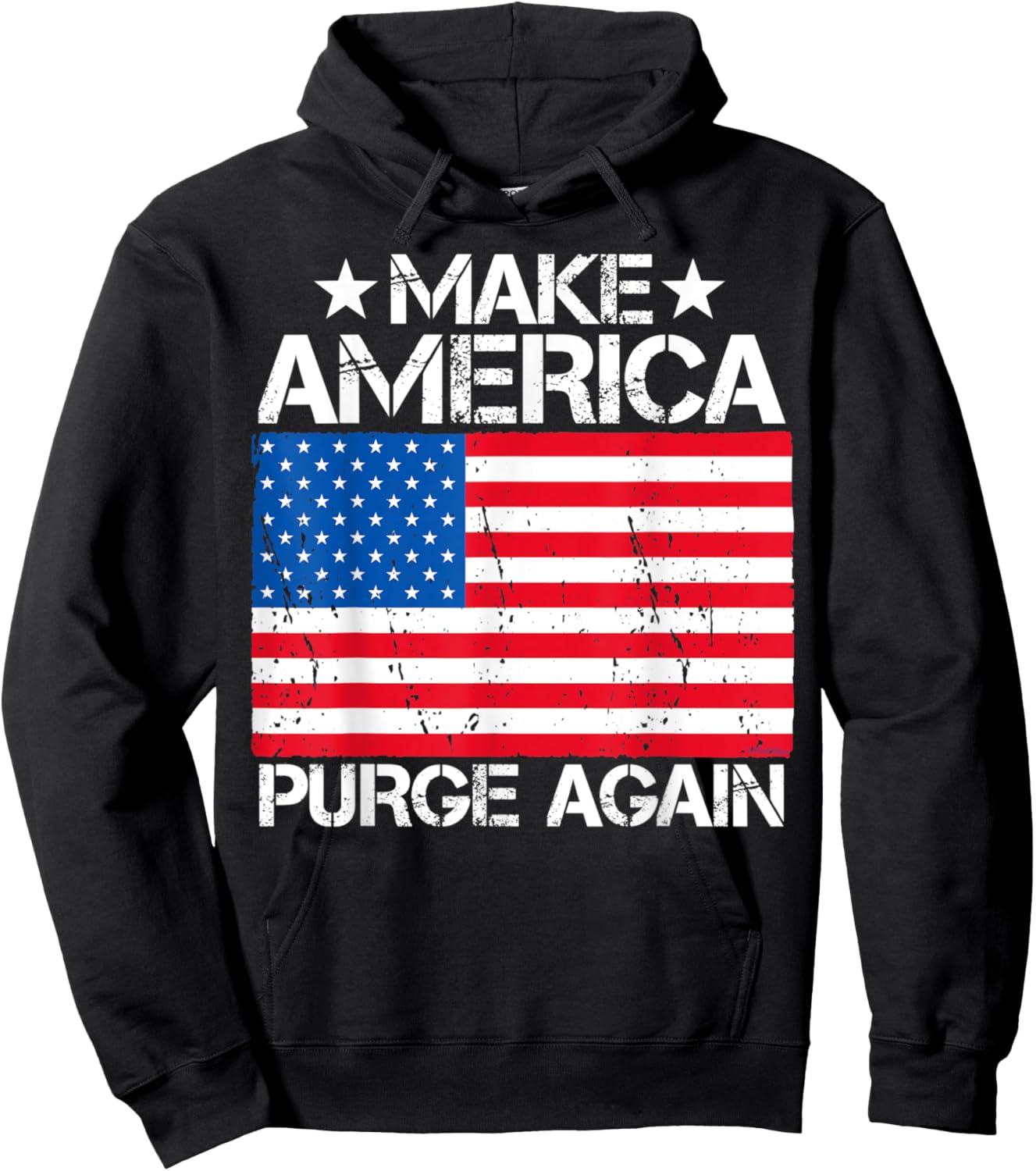 Make America Purge Again Hoodie - Hoodie | Black