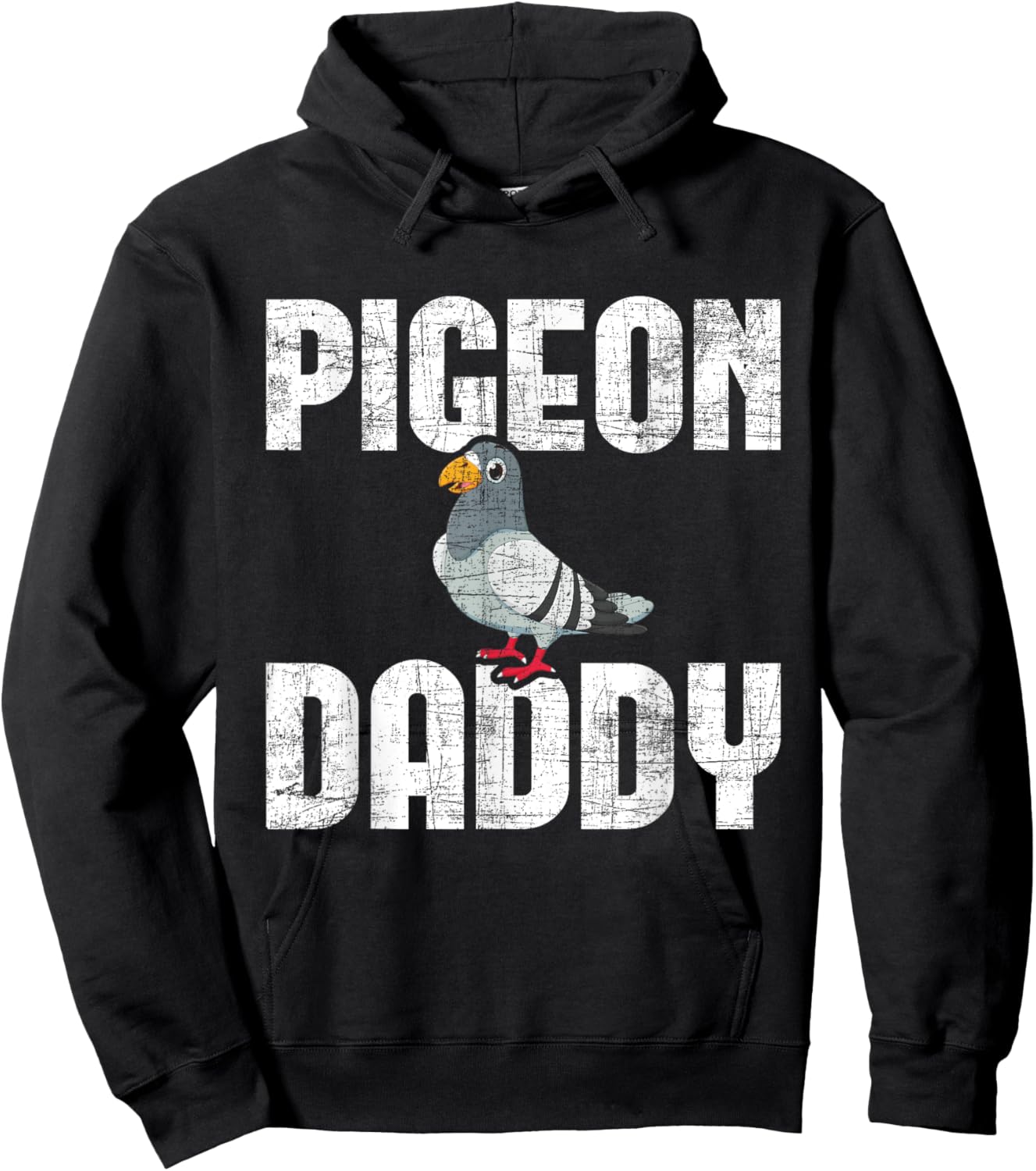 Pigeon Daddy - Bird Lover Pigeon Racing Homing Birdwatcher Hoodie - Hoodie | Black