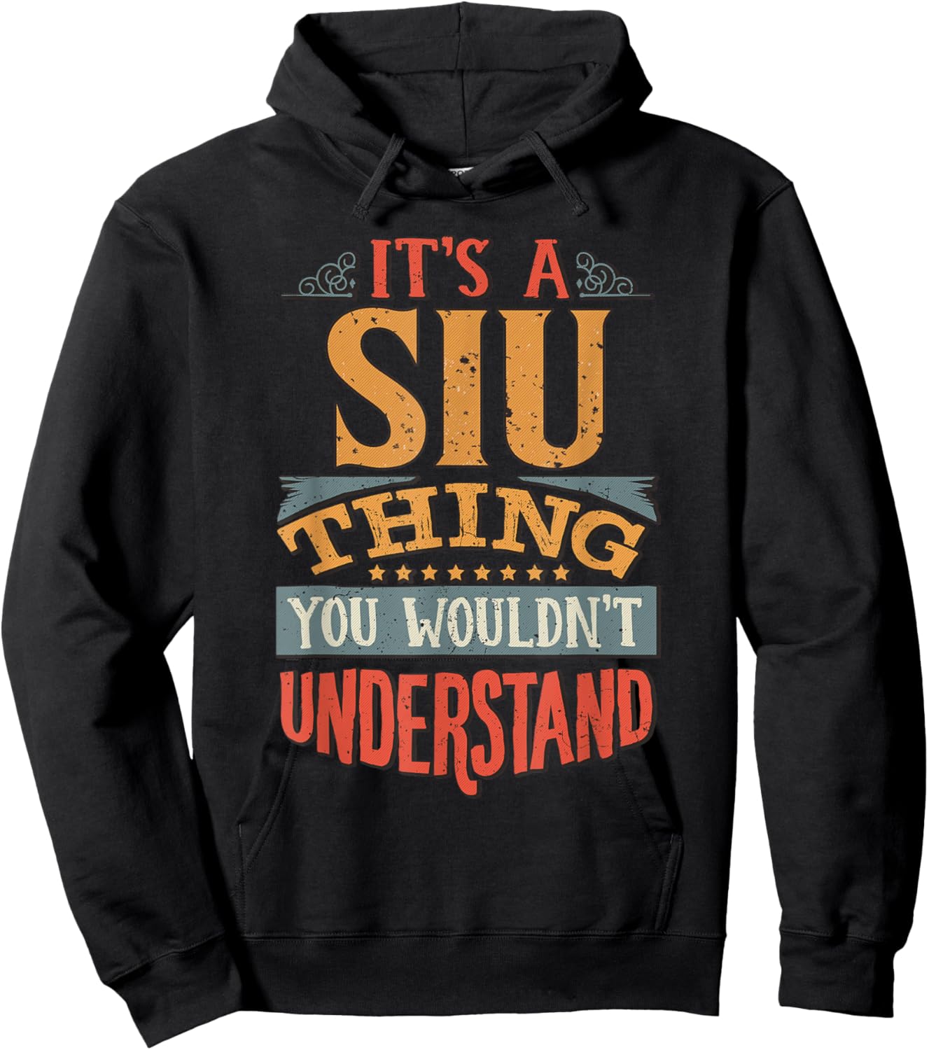 Siu Name Hoodie - Hoodie | Black