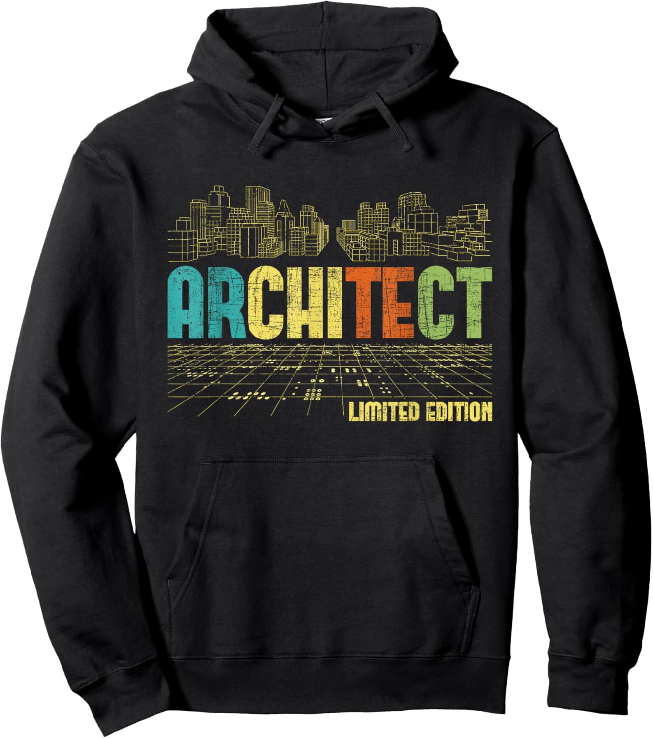 Architect Limited Edition - Planner Architecture Building Hoodie - Hoodie | Black