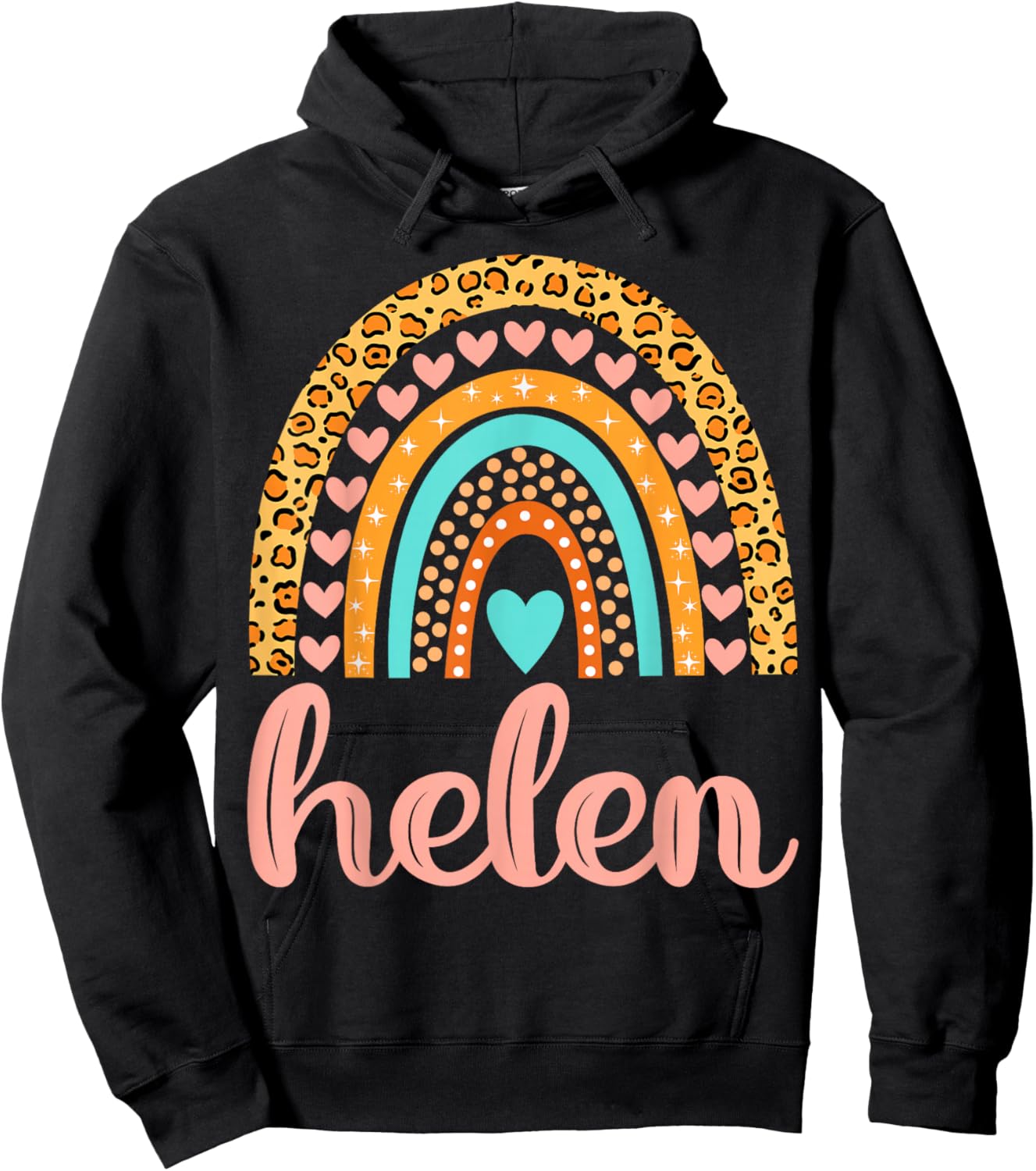 Helen Helen Name Birthday Shirt Gift Hoodie - Hoodie | Black