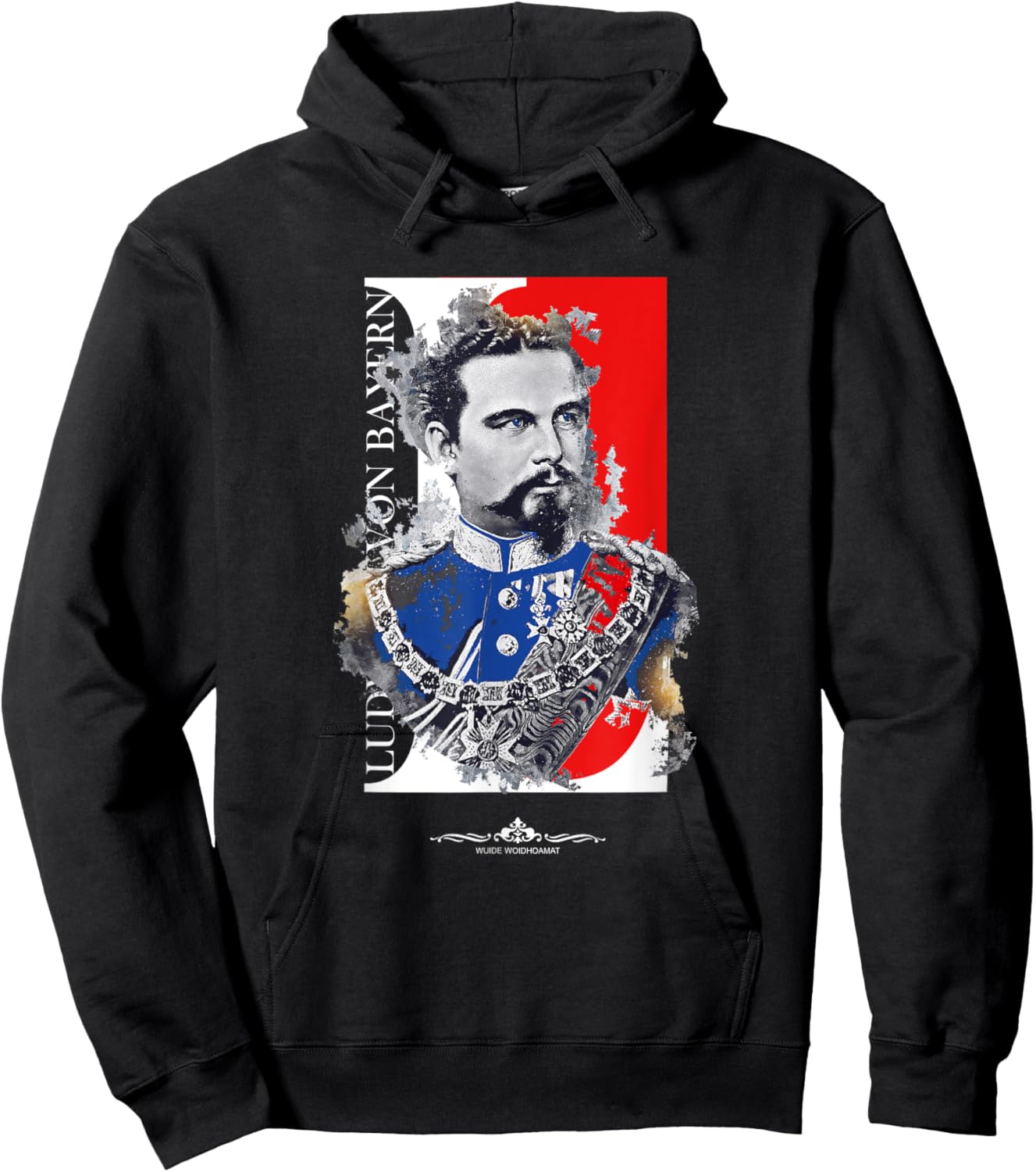 King Ludwig II of Bavaria Special Edition Hoodie - Hoodie | Black