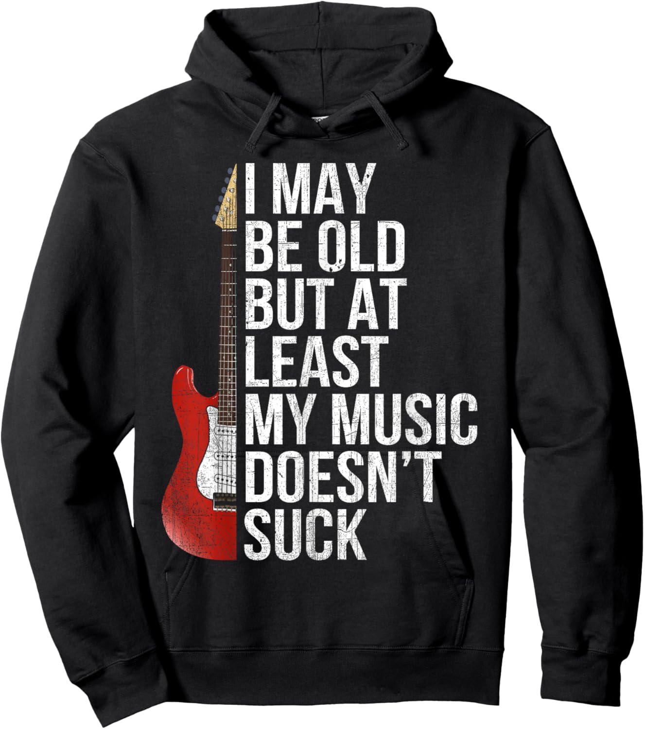 I can be old, but at least my music does not suck co Hoodie - Hoodie | Black