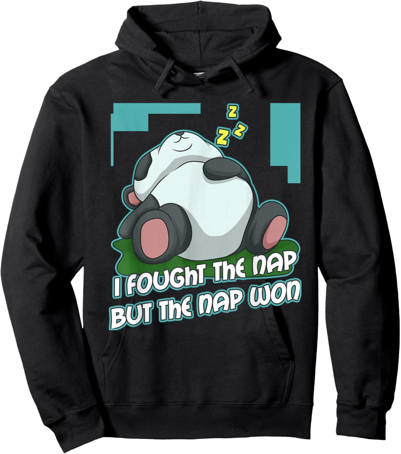 I Fought The Nap But The Nap Won Hoodie - Hoodie | Black