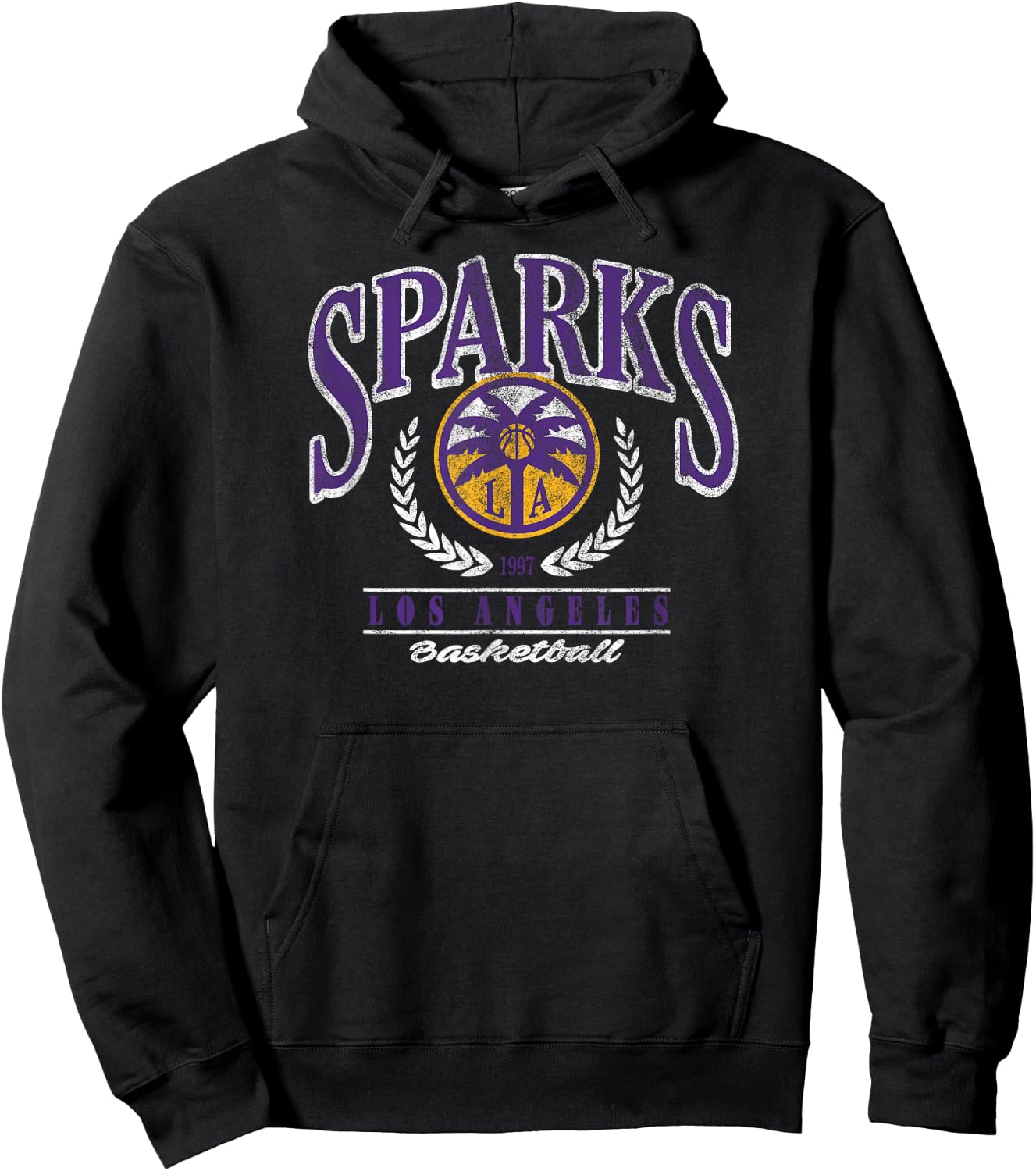 WNBA Los Angeles Sparks Top Class Hoodie - Hoodie | Black