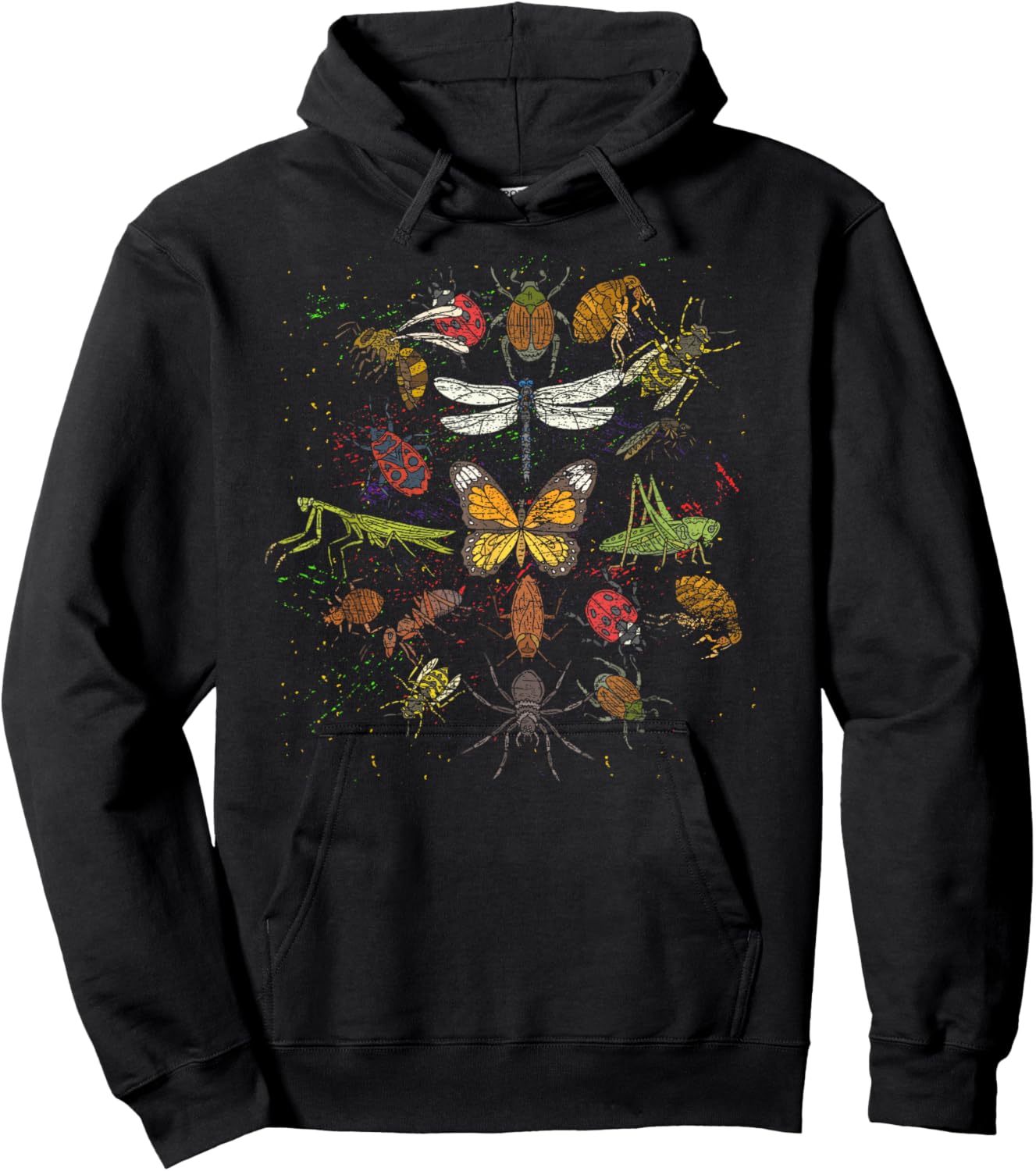 Bug Collection Entomologist Biologist Beetle Insect Bug Hoodie - Hoodie | Black