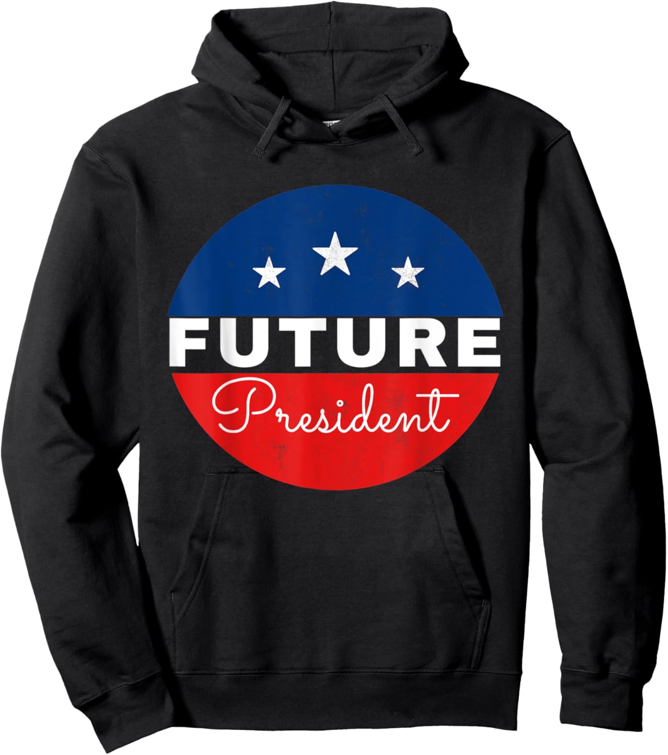 Future President american kid Hoodie - Hoodie | Black