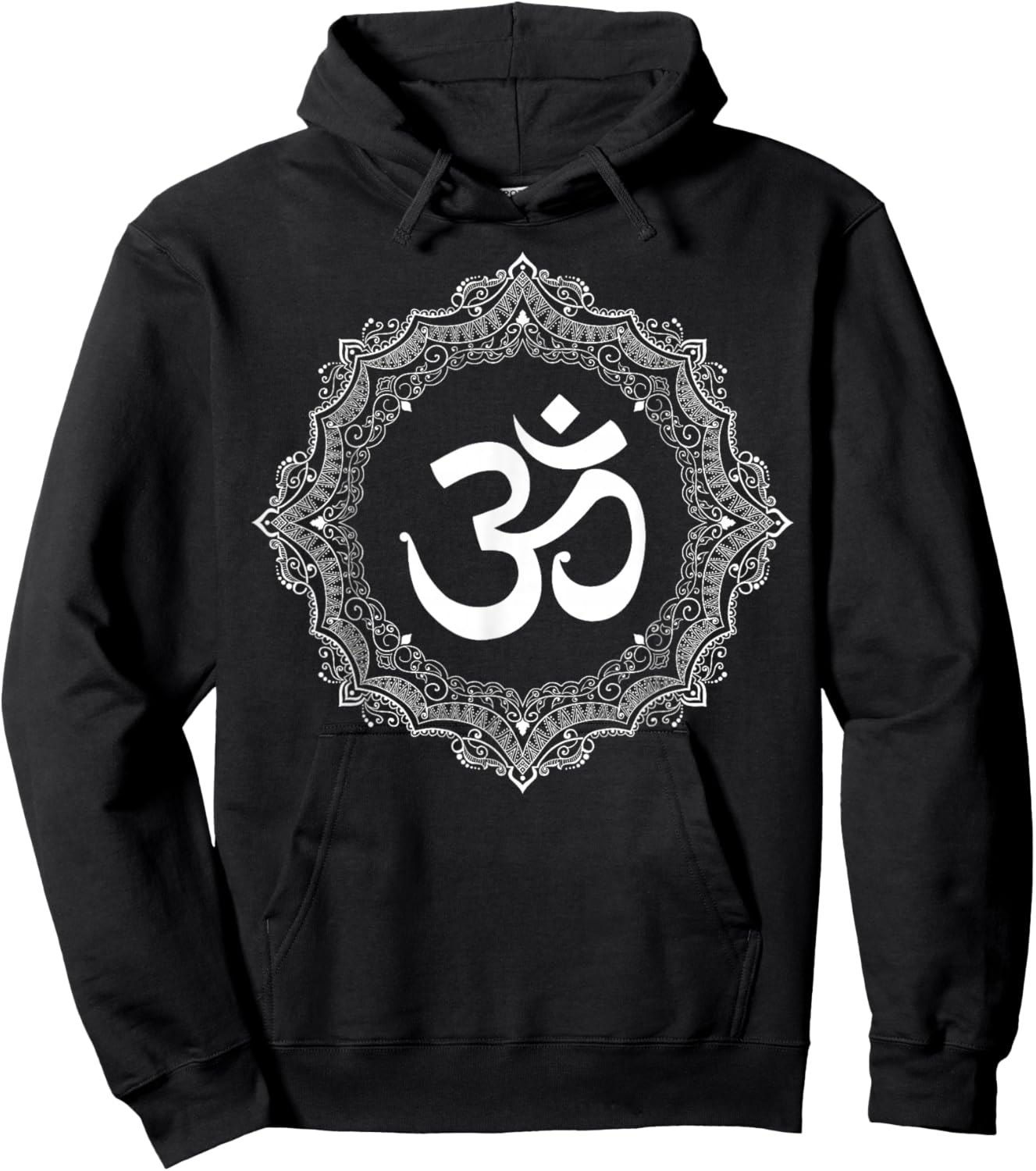 Om Yoga Day Meditation Sanskrit Hindu Clothing Om Symbol Namaste Aum Ohm Hindu Zen Tantra Yoga Day Hoodie - Hoodie | Black