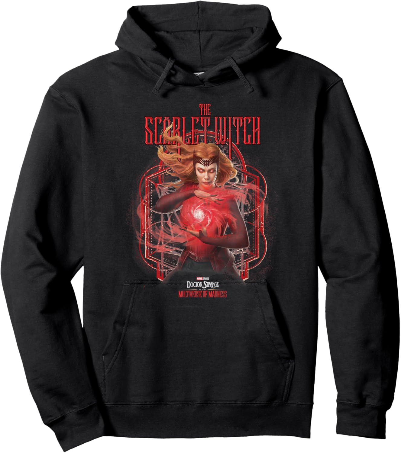 Marvel Doctor Strange 2 The Scarlet Witch Energy Blast Hoodie - Hoodie | Black