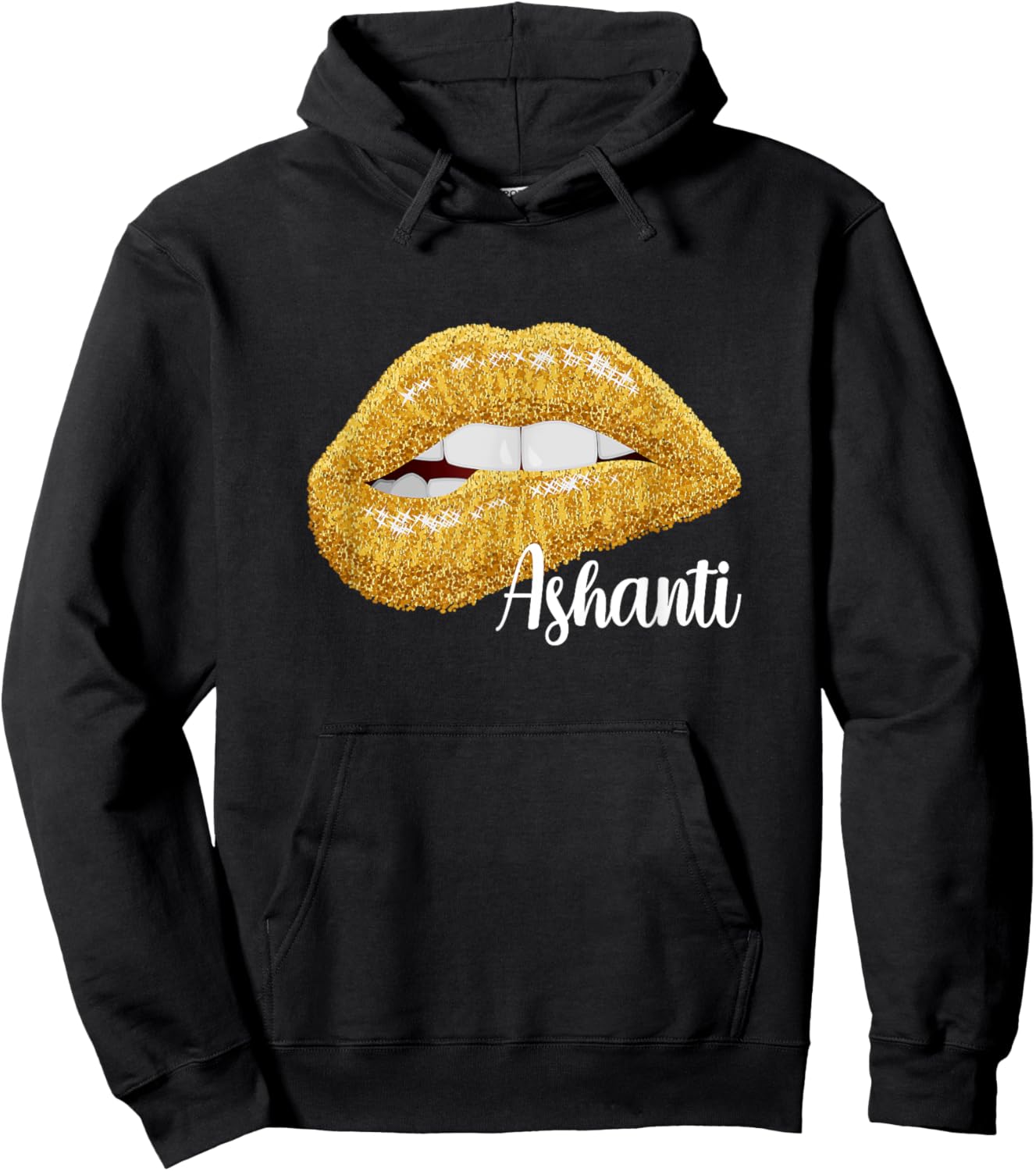 Ashanti First Name Gift Hoodie - Hoodie | Black