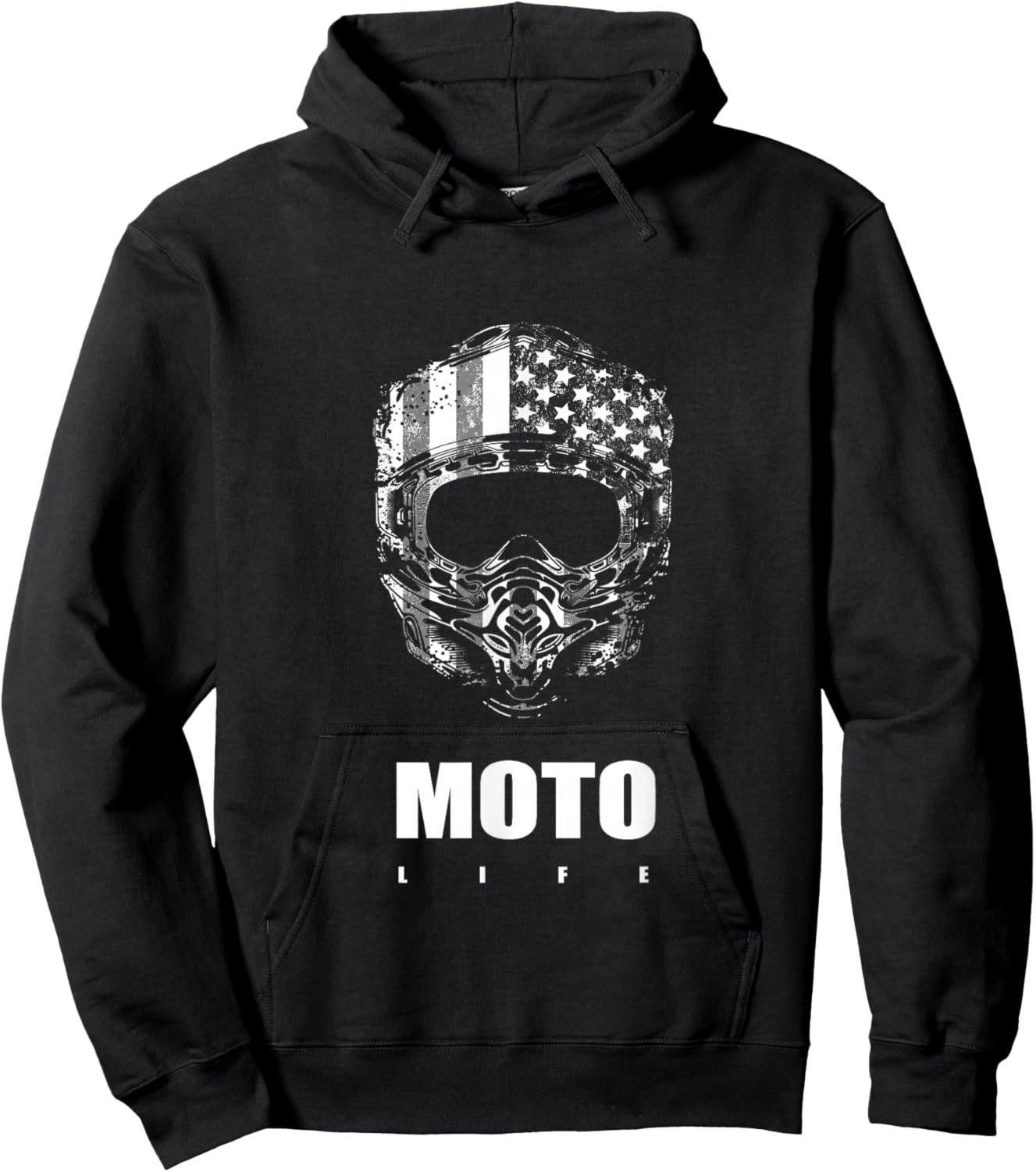 Dirt Bike Motocross Apparel - Motocross Dirt Bike Hoodie - Hoodie | Black