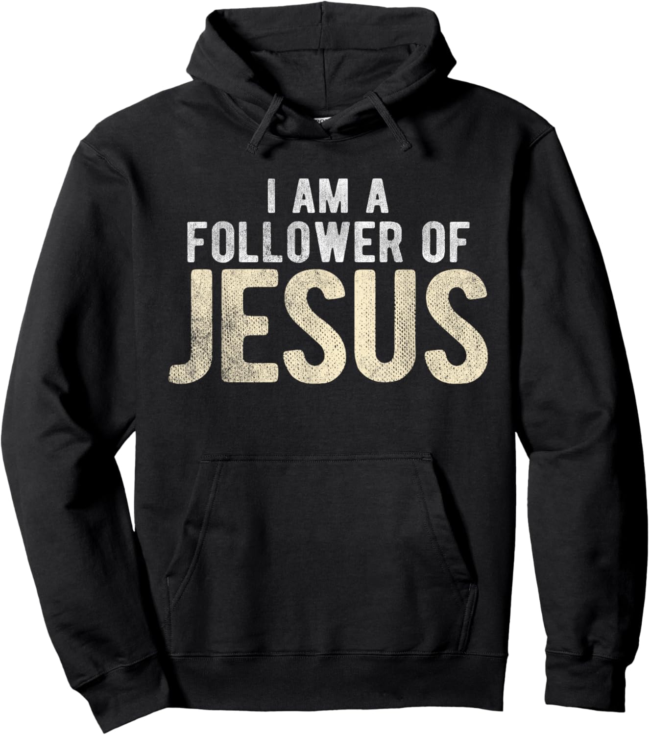 Christian Religious I Am A Follower Of Jesus Hoodie - Hoodie | Black