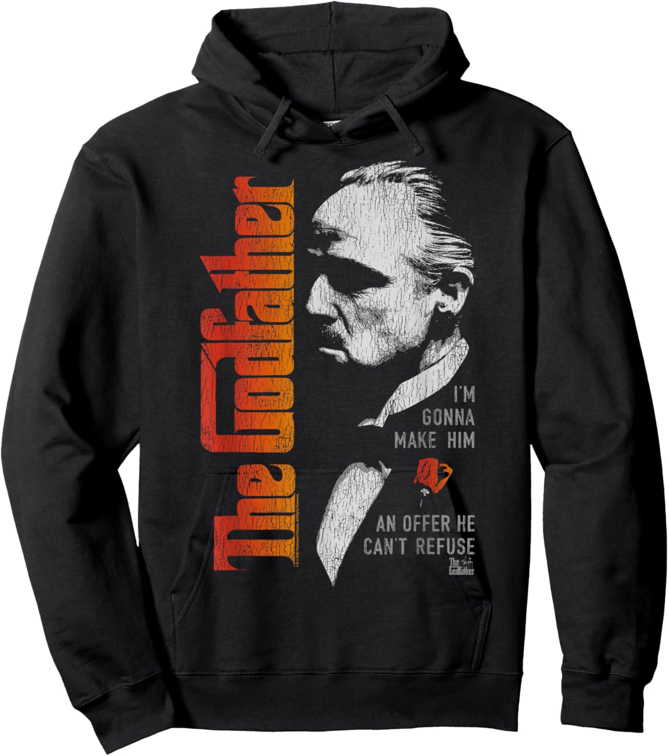 The Godfather Don Vito Corleone Movie Quote Hoodie - Hoodie | Black