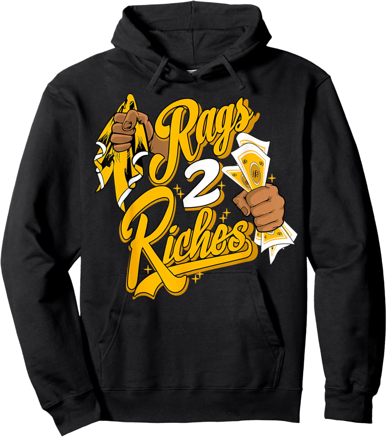 Retro 13 Del Sol Rag 2 Riches Streetwear Del Sol Pack of 13 Hoodie - Hoodie | Black