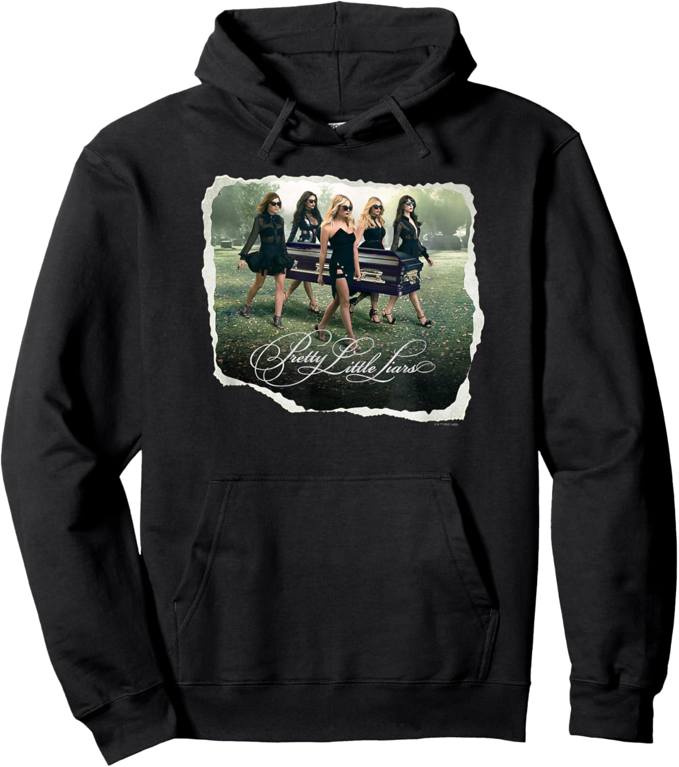 Pretty Little Liars Casket Bearer Group Photo Hoodie - Hoodie | Black