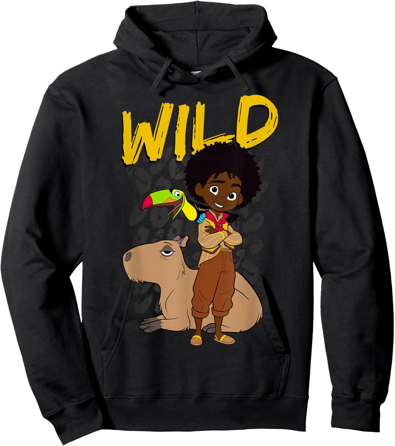 Disney Encanto Antonio Wild Poster V-2 Hoodie - Hoodie | Black