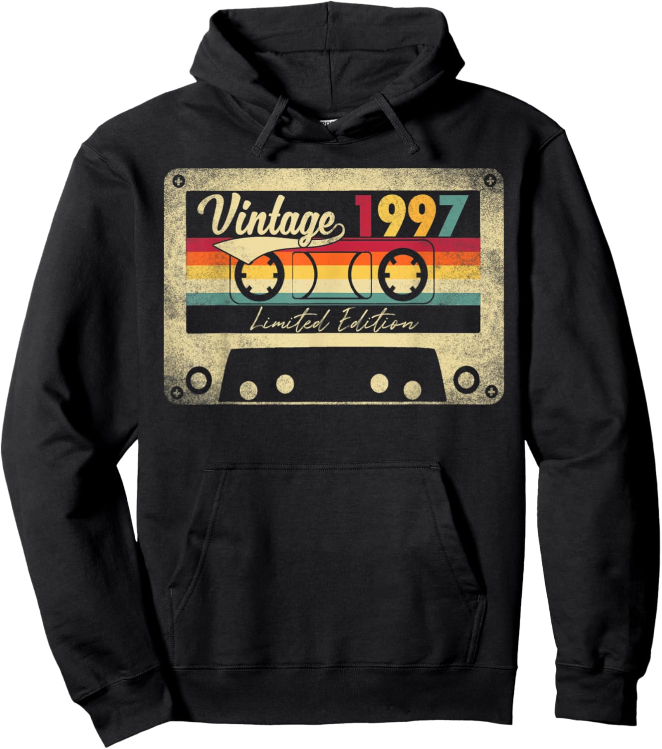Limited Edition Vintage Best Of 1997 25th Birthday Gift Hoodie - Hoodie | Black