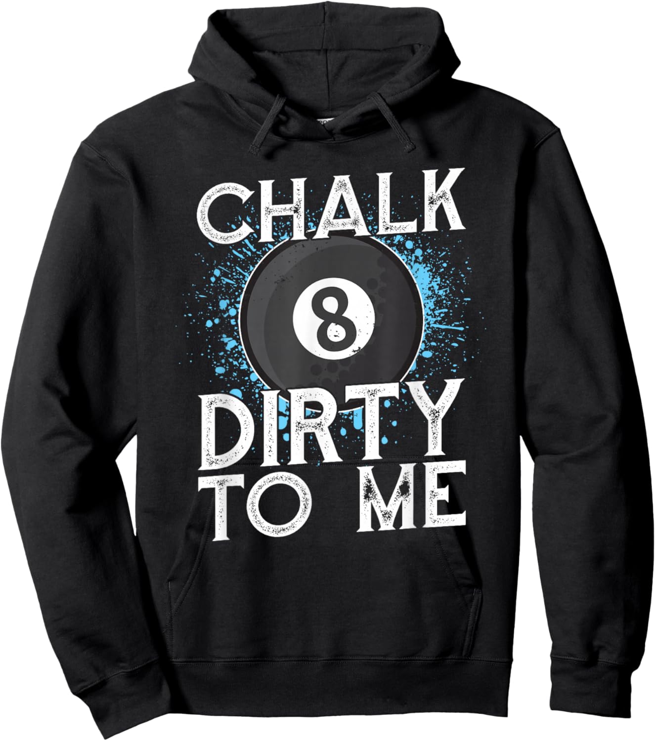 Billiard Pool Player Billiard Table - 8-Ball Billiard Player Hoodie - Hoodie | Black