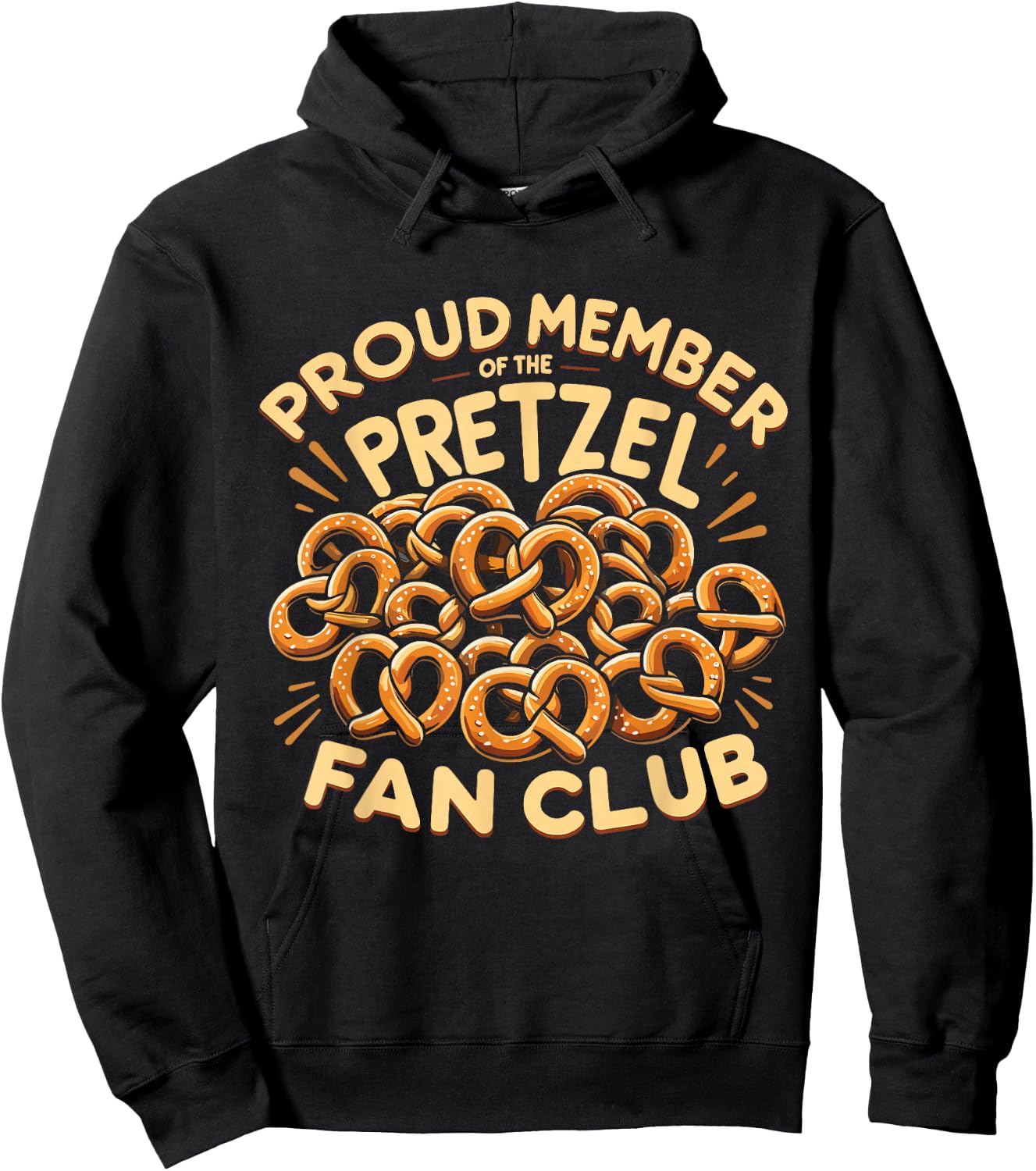Pretzel German Food Pretzel Lover Hoodie - Hoodie | Black