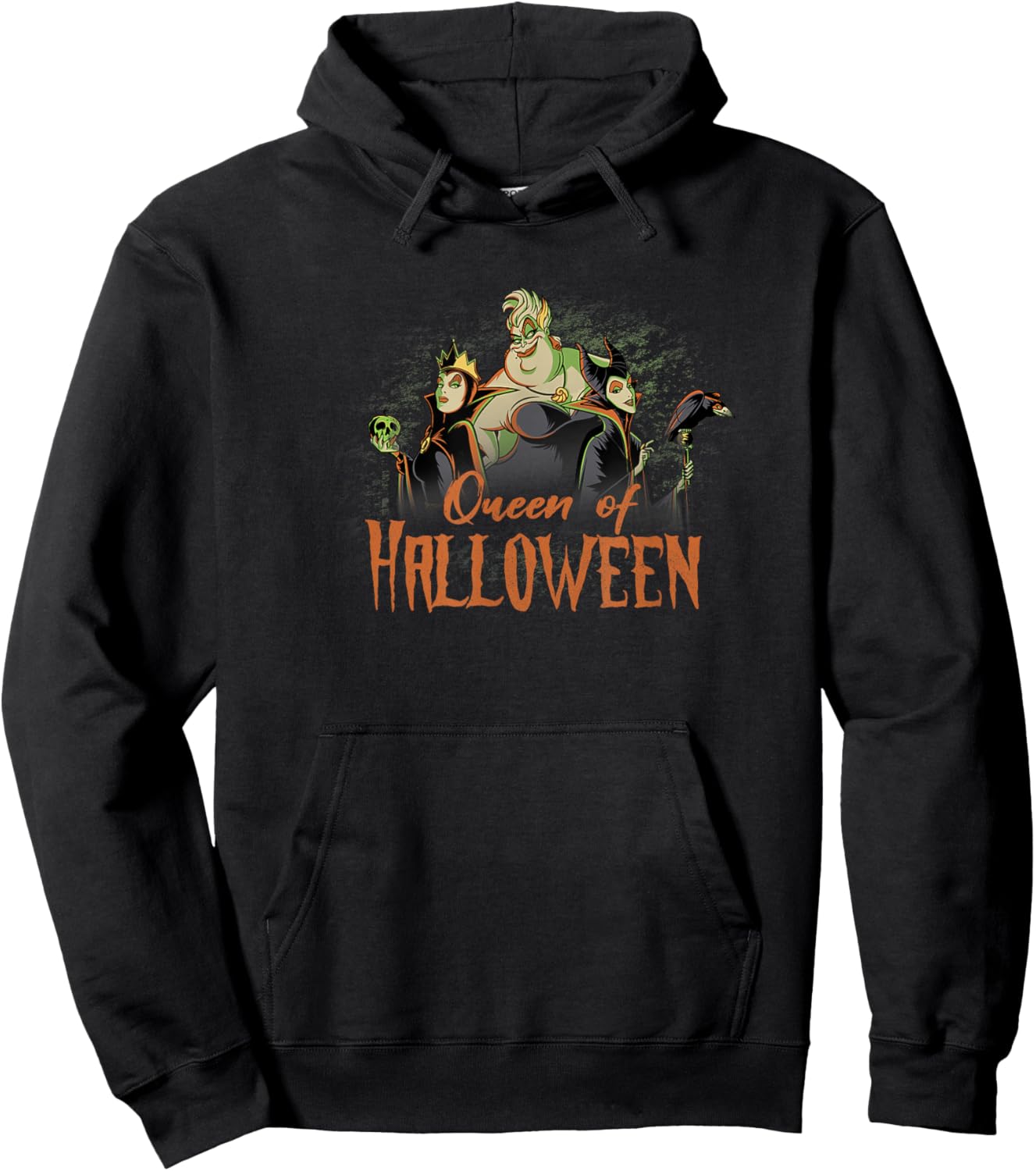 Disney Villains Halloween Queen of Halloween Hoodie - Hoodie | Black