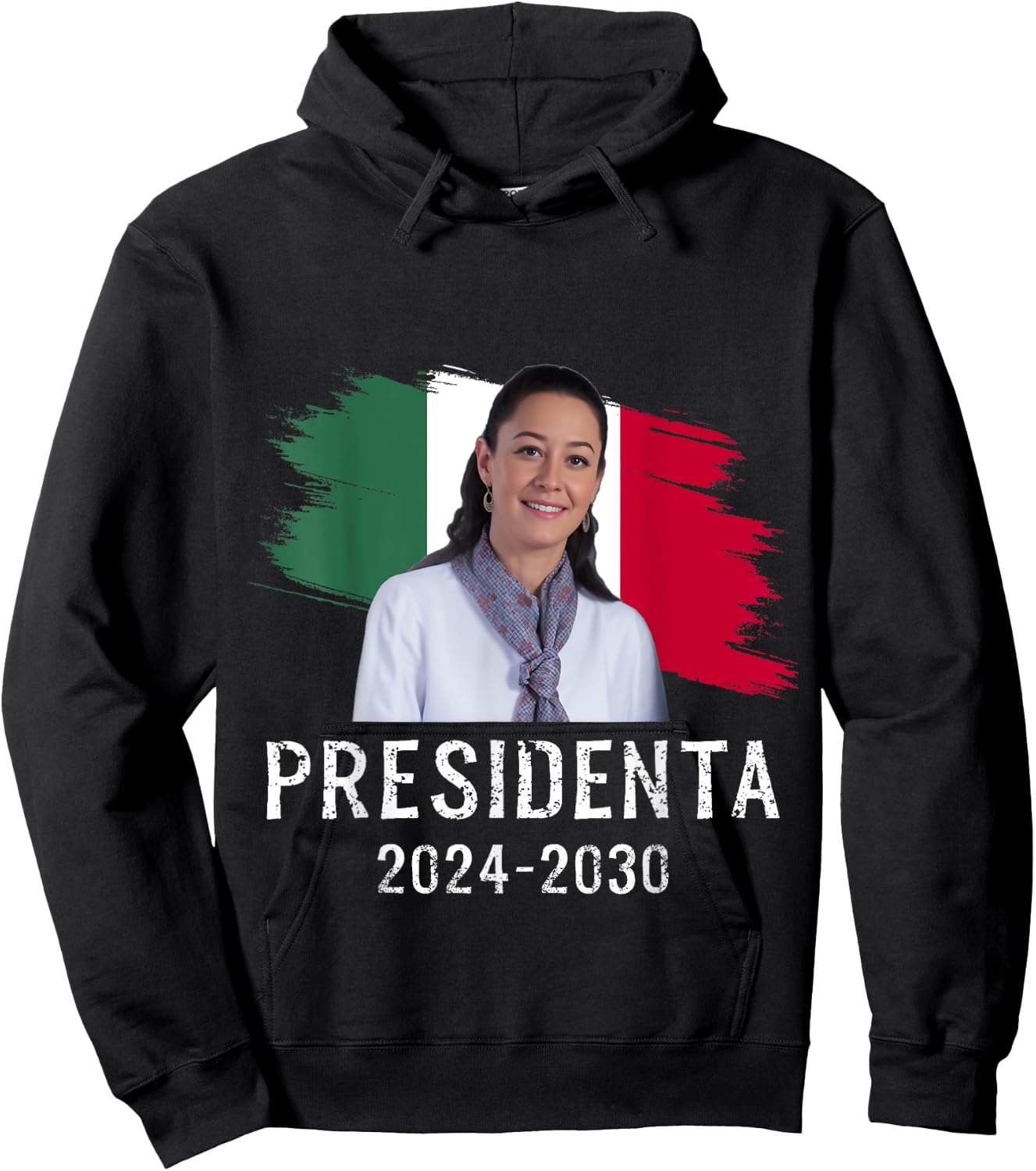 Claudia Sheinbaum Presidenta Mexican President Hoodie - Hoodie | Black