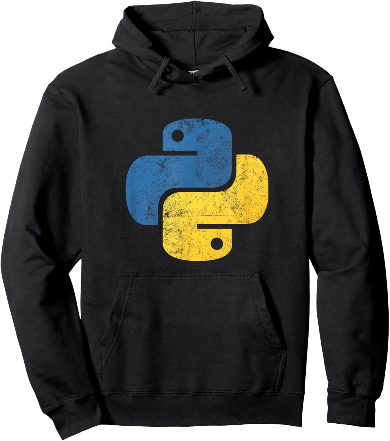 Python Programming Logo for Programmers Hoodie - Hoodie | Black