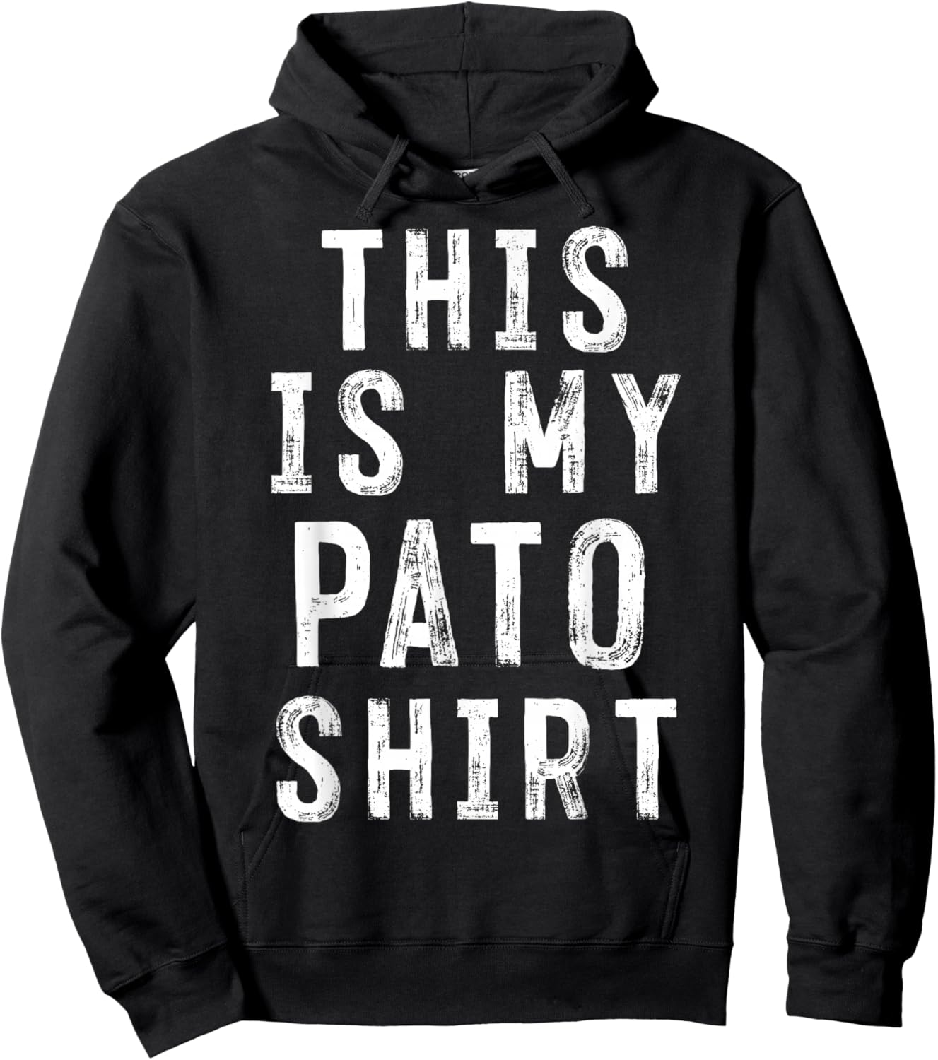 This Is My Pato Shirt Player Sarcastic Hoodie - Hoodie | Black