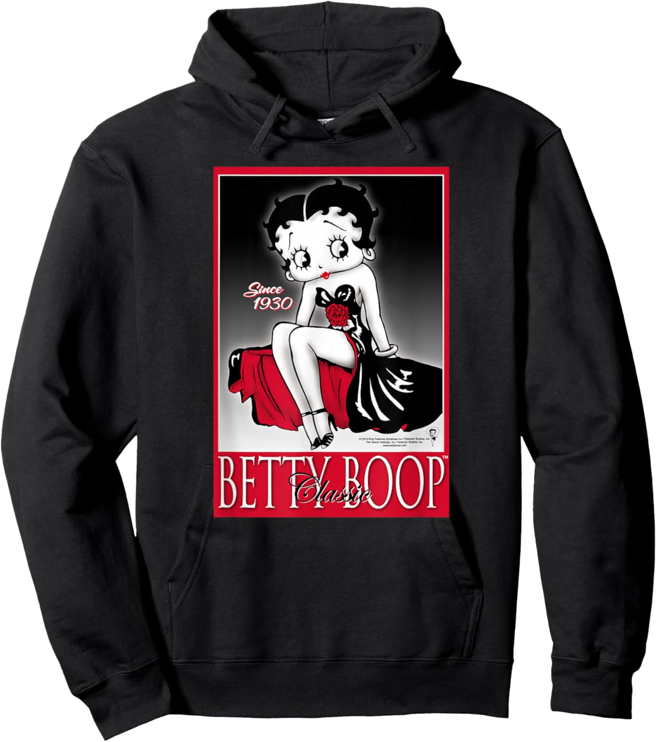 Betty Boop Classic Hoodie - Hoodie | Black