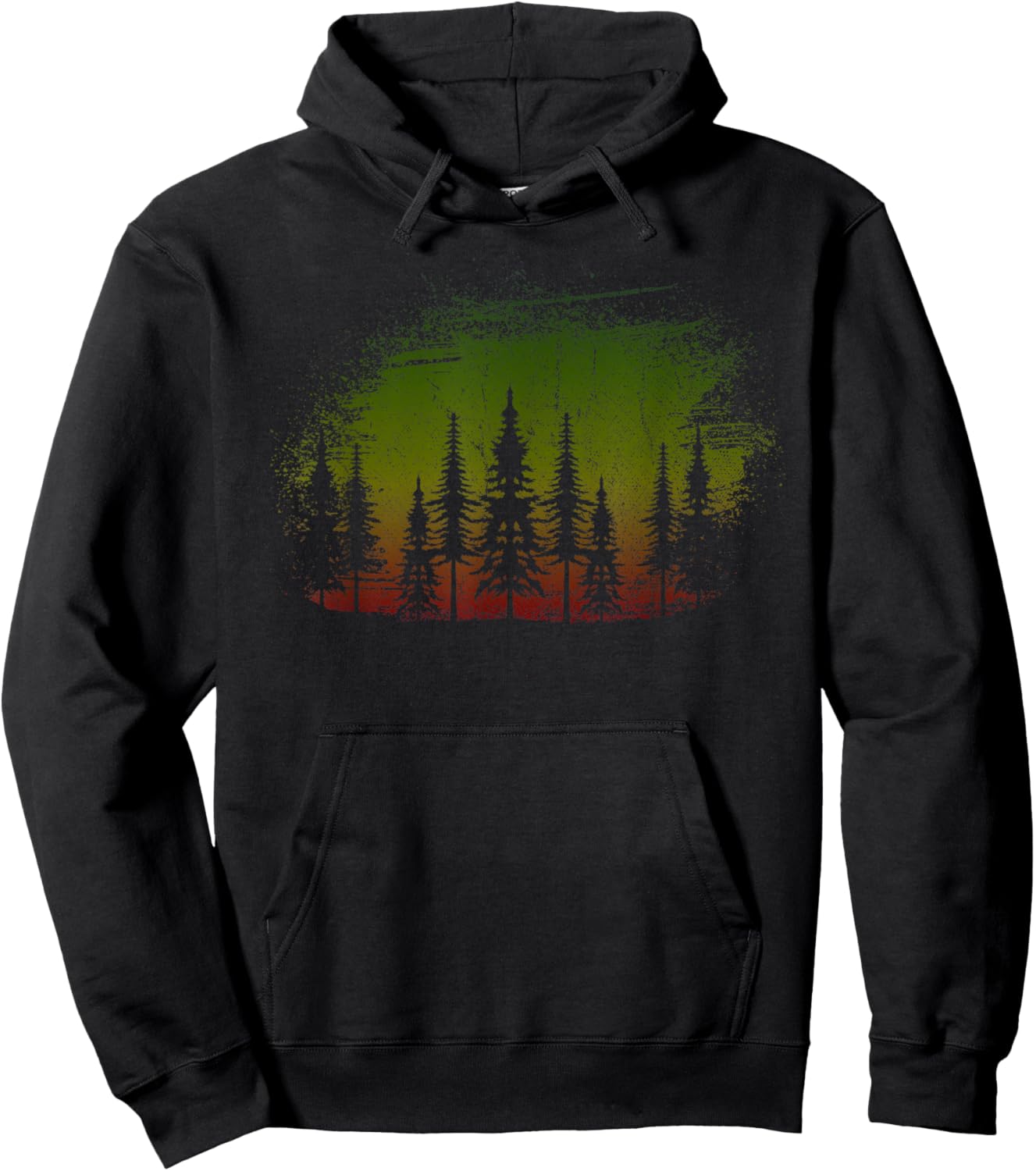 Wildlife Nature Lover Forest Trees Outdoor Nature Hoodie - Hoodie | Black
