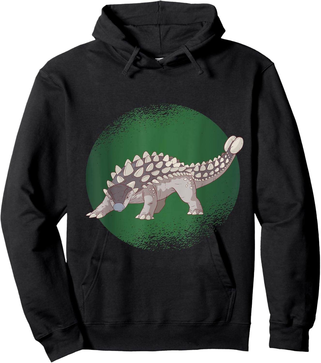 Ankylosaurus dinosaur Hoodie - Hoodie | Black