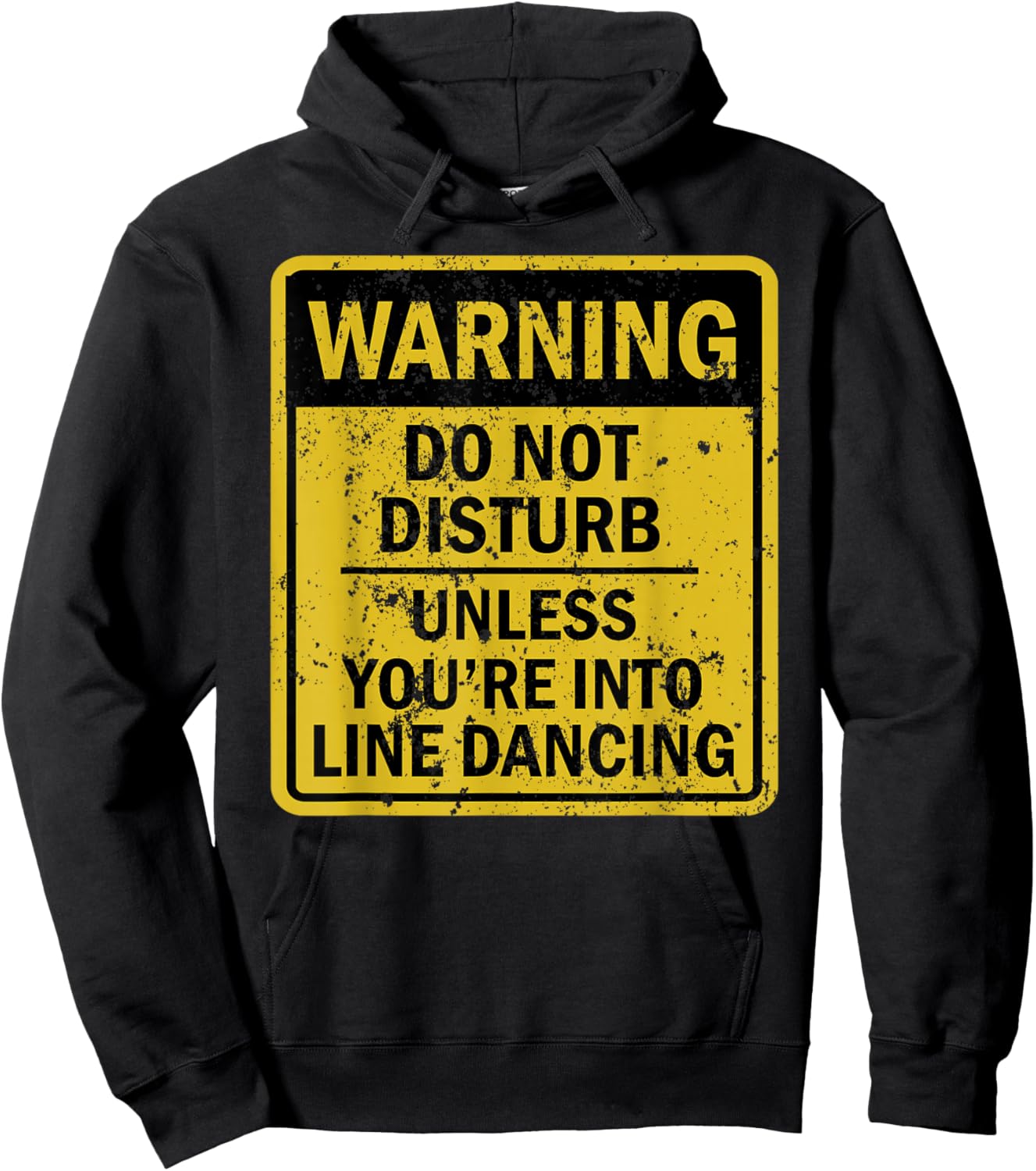 Funny Line Dancing Joke Meme Women Hoodie - Hoodie | Black