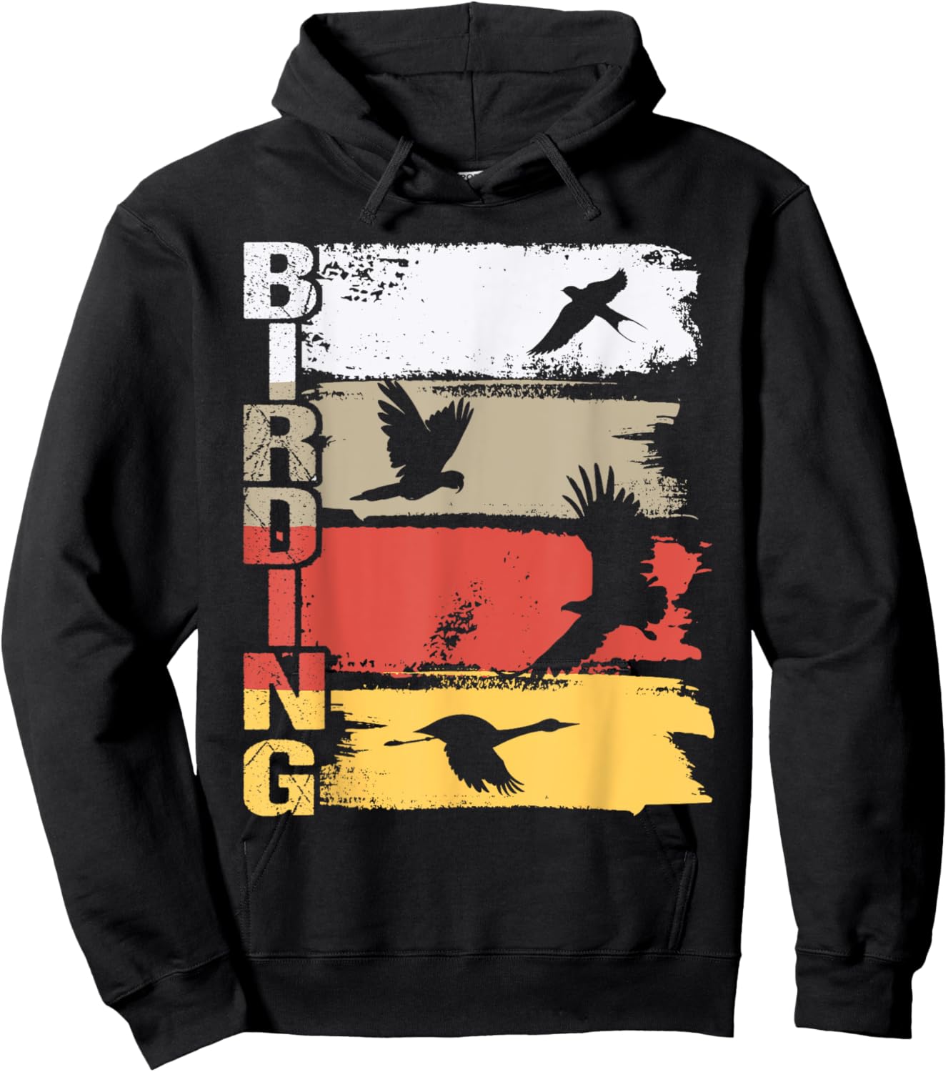 Birding - Bird Watching Birder Bird Watcher Bird Lover Hoodie - Hoodie | Black