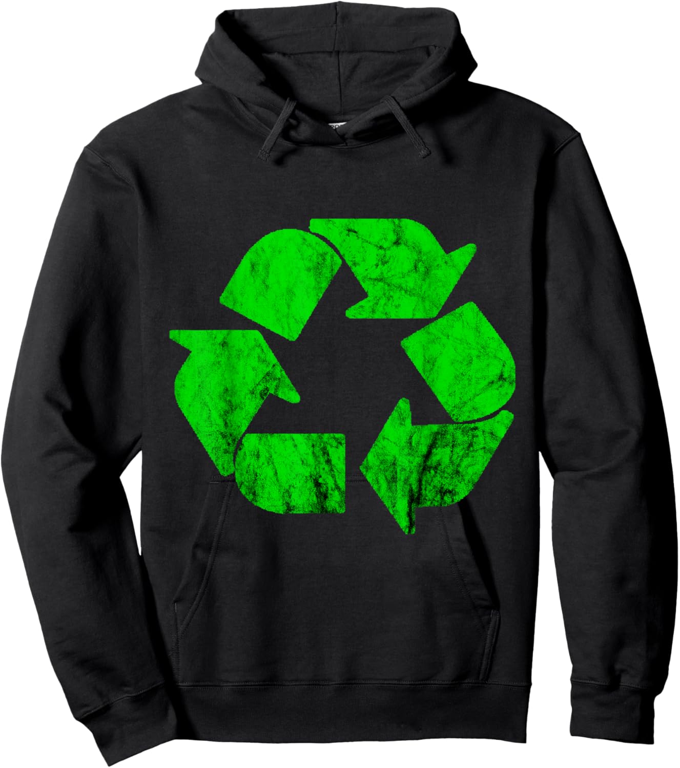 Recycle Logo Earth Day Recycling Garbage Rubbish Trash Hoodie - Hoodie | Black