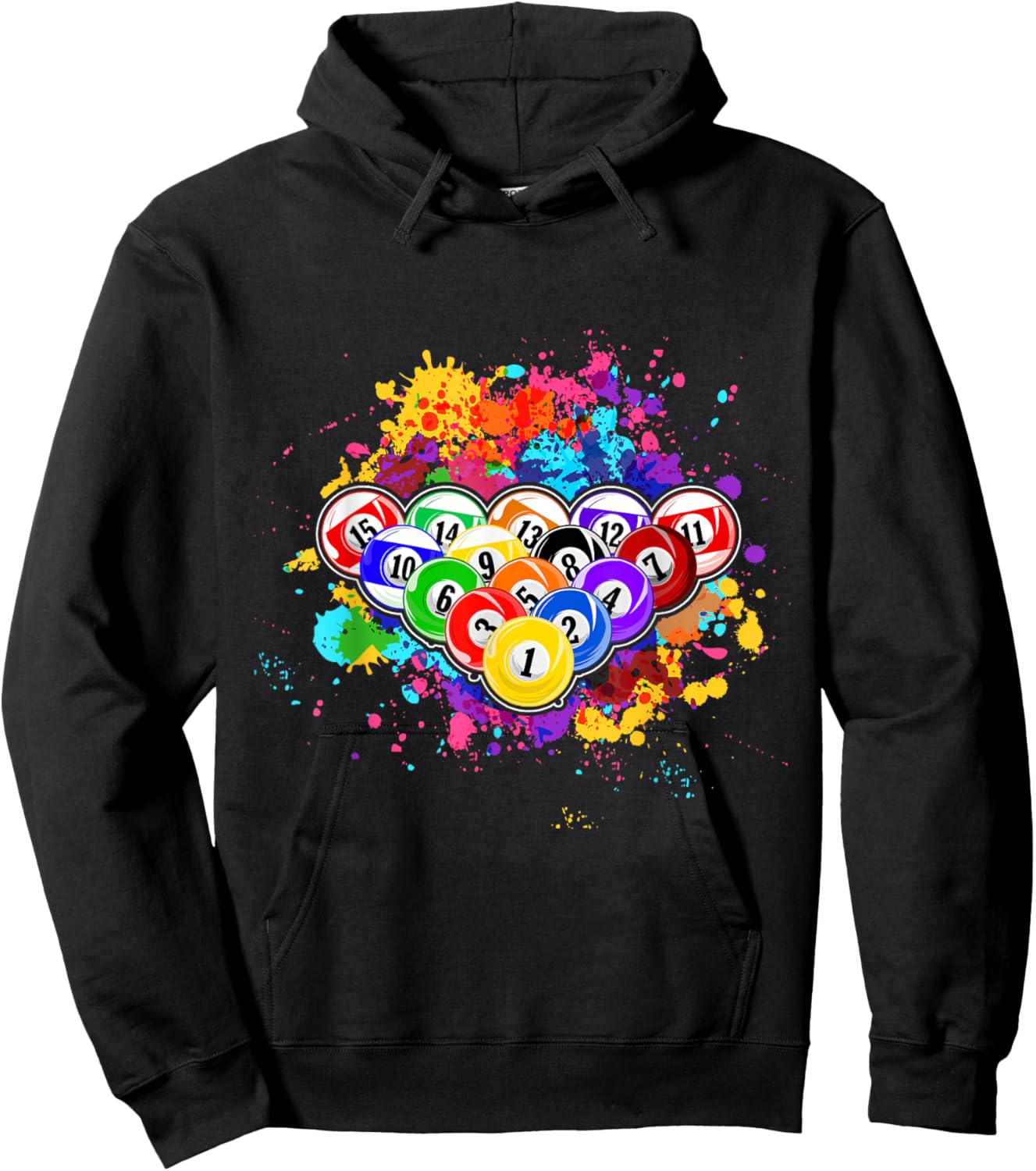 Carambolage Billiard Table Hoodie - Hoodie | Black