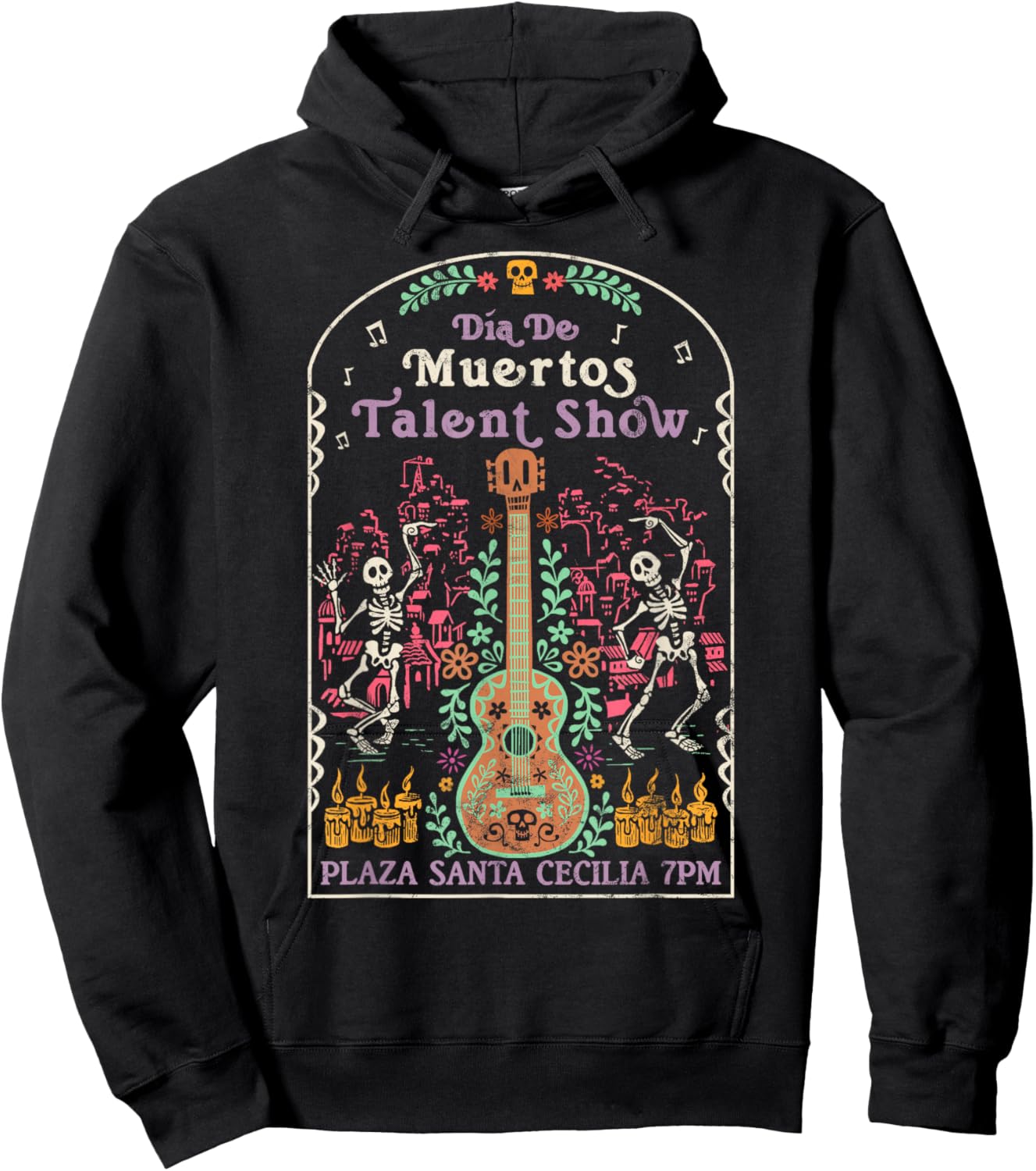 Disney Pixar Coco Talent Show Flyer Hoodie - Hoodie | Black