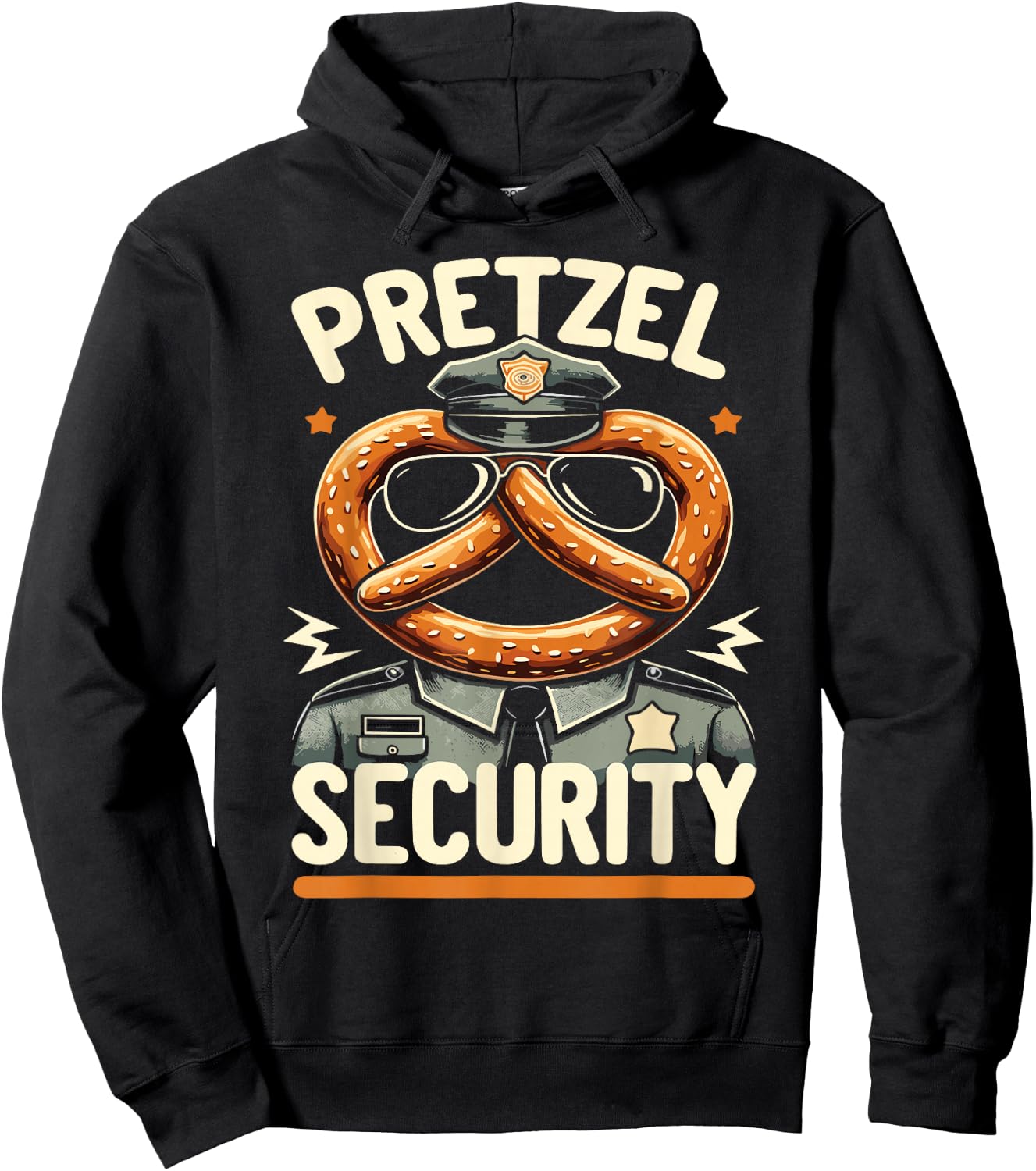 Pretzel Day German Food Pretzel Lover Hoodie - Hoodie | Black